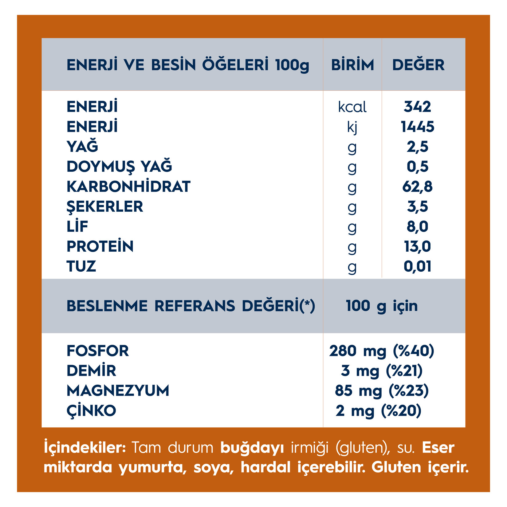 Barilla Tam Buğday Kalem Makarna (Integrale Pennette Rigate) 400 G - Görsel 3