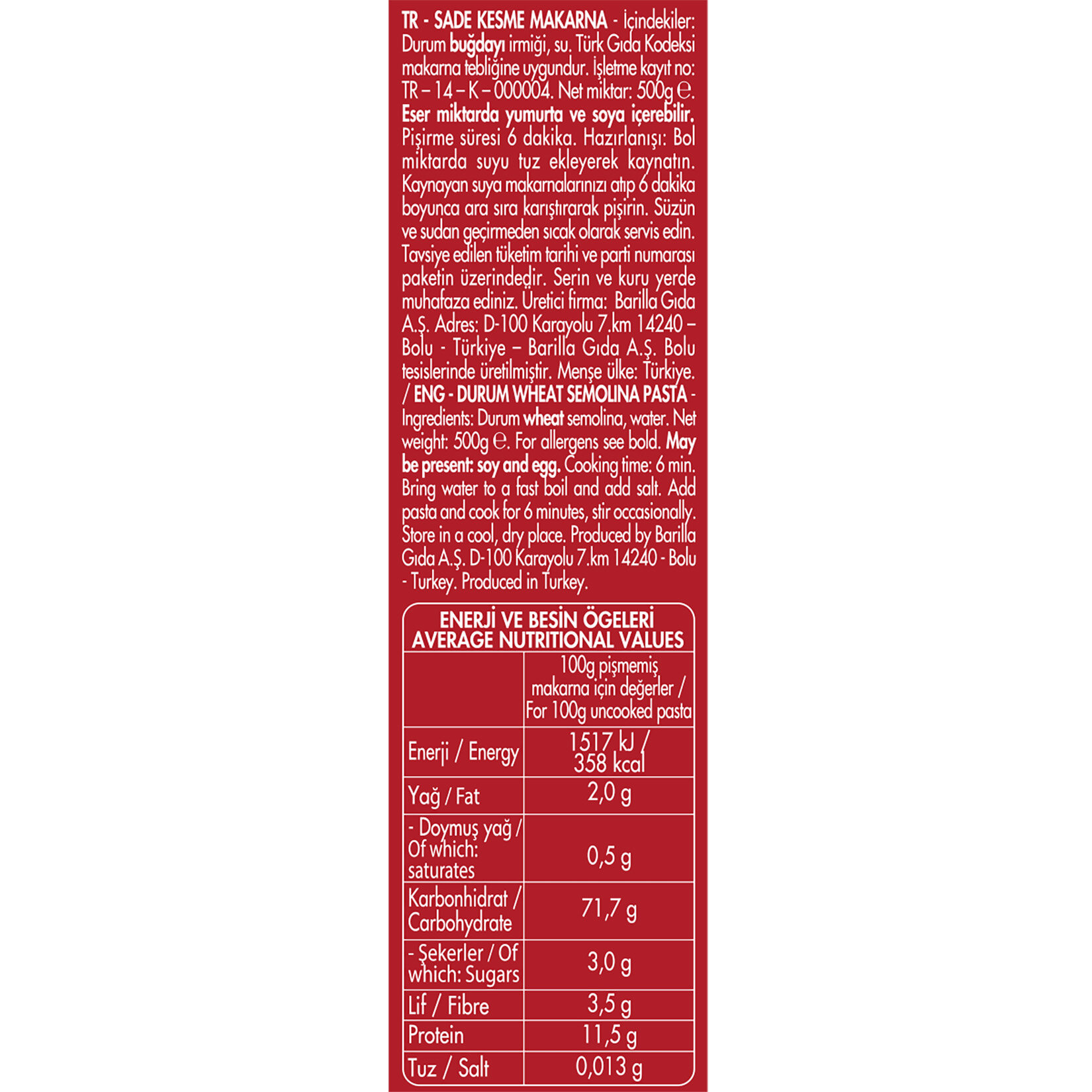 Filiz Erişte 500 G - Görsel 4