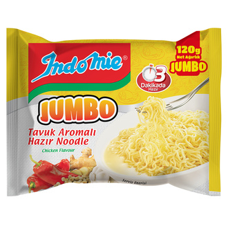 Indomie Jumbo Tavuk Aromalı Noodle 120 G