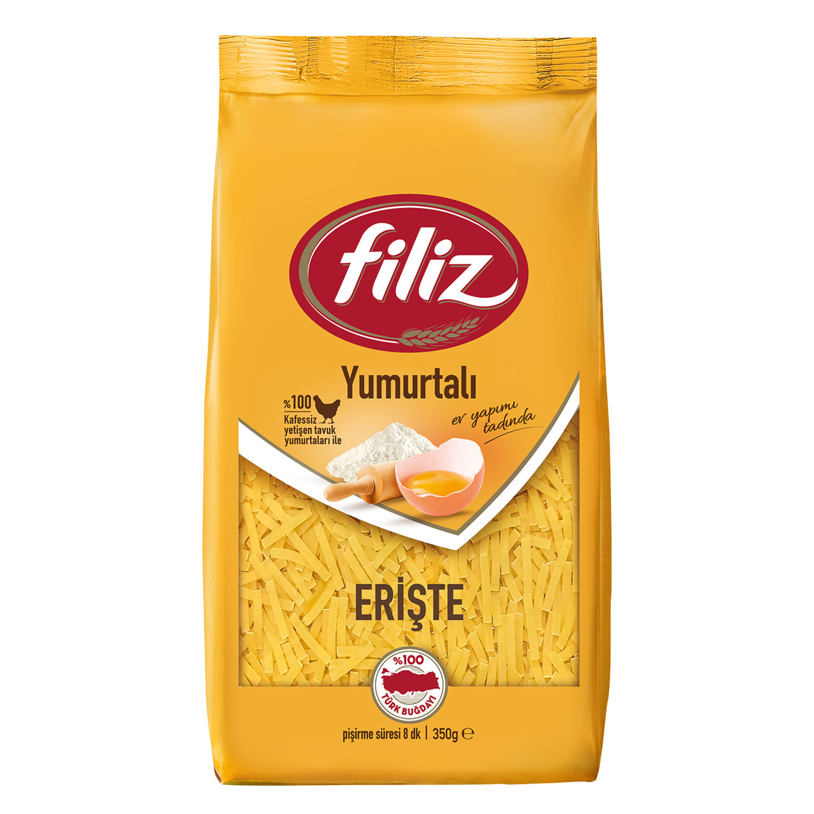 Filiz Yumurtalı Erişte 350 G - Görsel 1