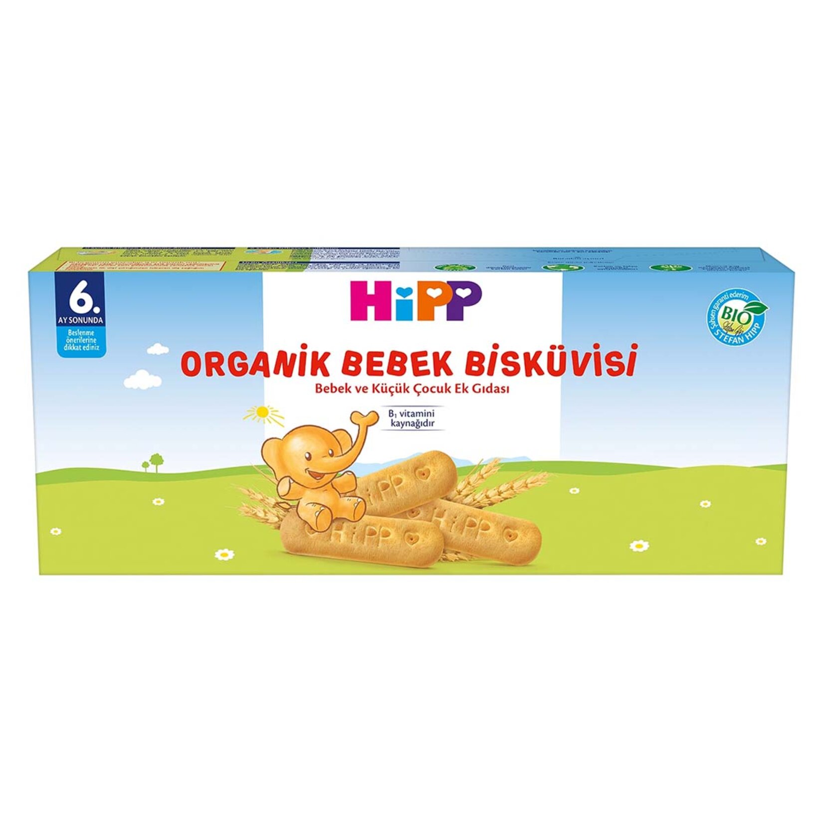 Hipp Organik Bebek Bisküvisi 180 G - Görsel 2