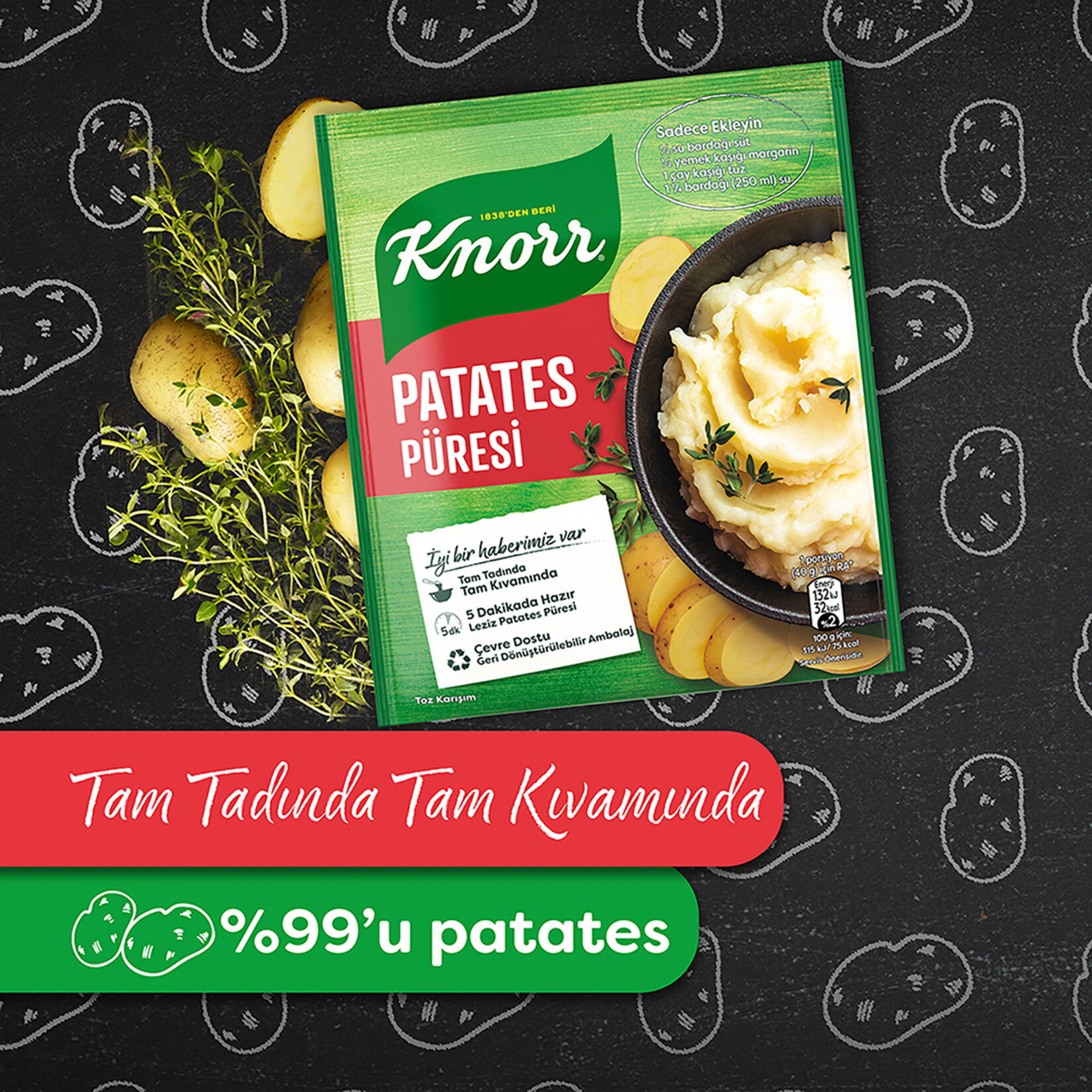 Knorr Patates Püresi 60 G - Görsel 4