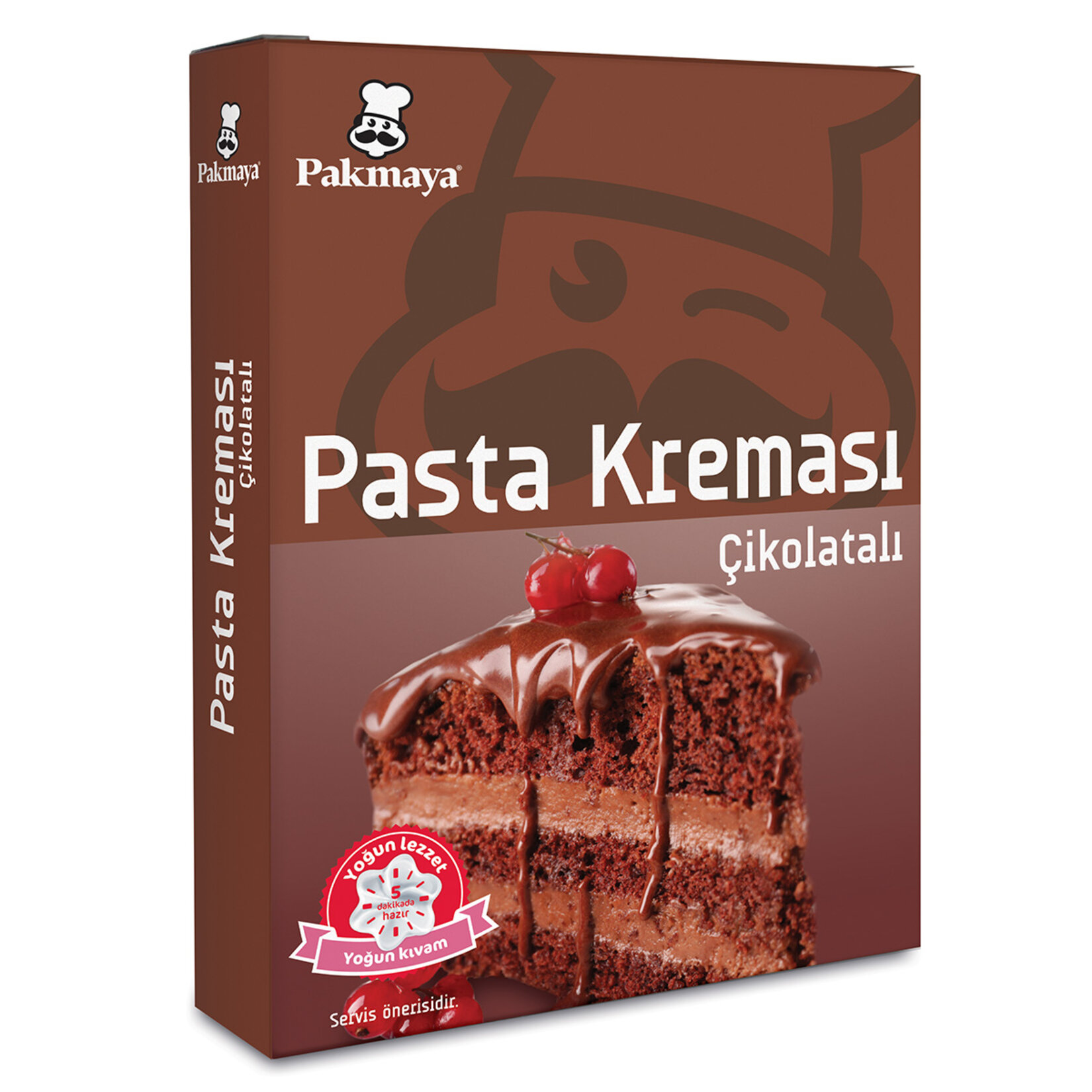 Pakmaya Pasta Kreması Çikolatalı 162 G