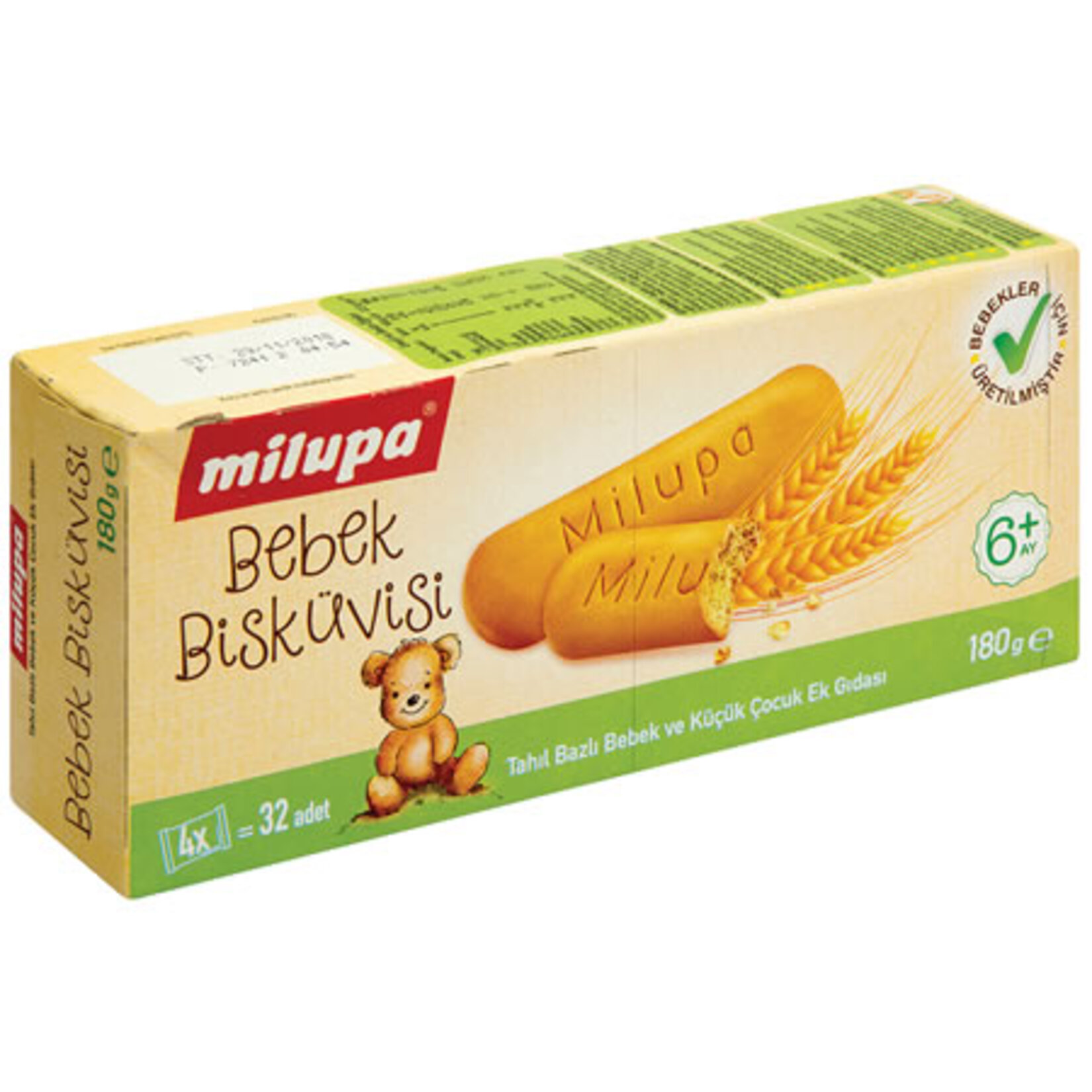 Milupa Bebek Bisküvisi 180 G