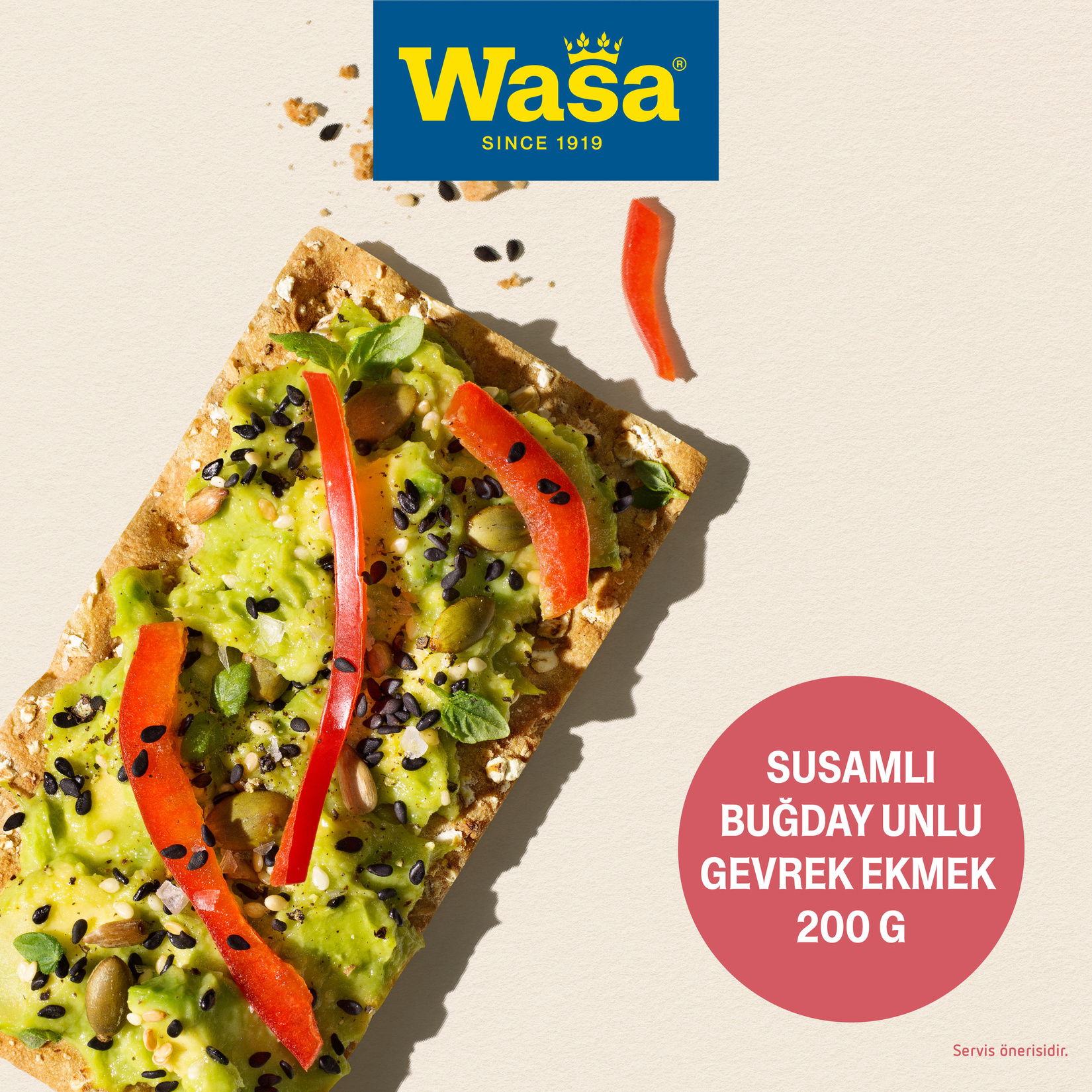 Wasa Susamlı Gevrek Ekmek (Crispbread Sesam) 200 G - Görsel 5