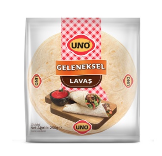 Uno Geleneksel Lavaş 15 Cm 250 G