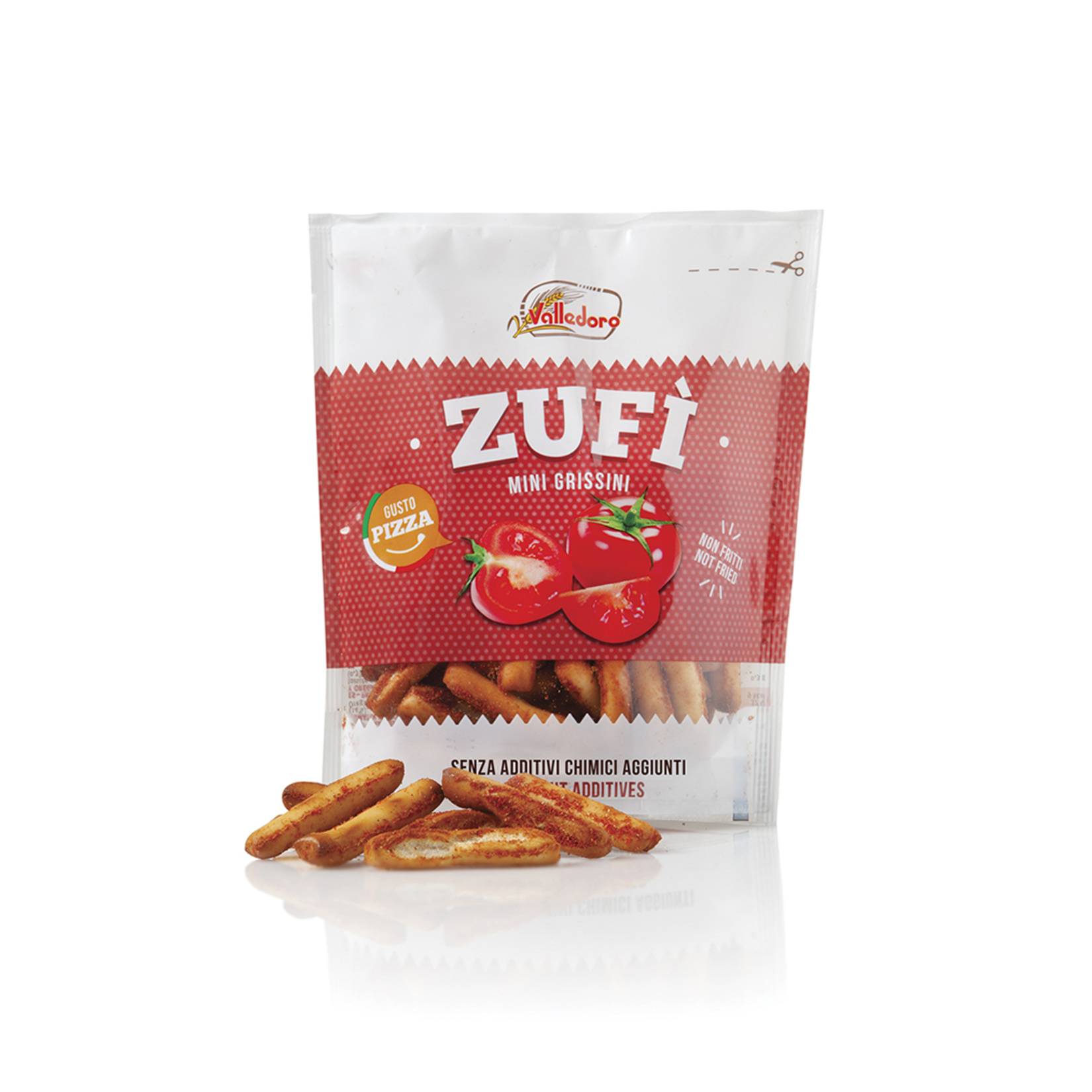 Valledoro Zufi Mini Grissini Pizza 100 G