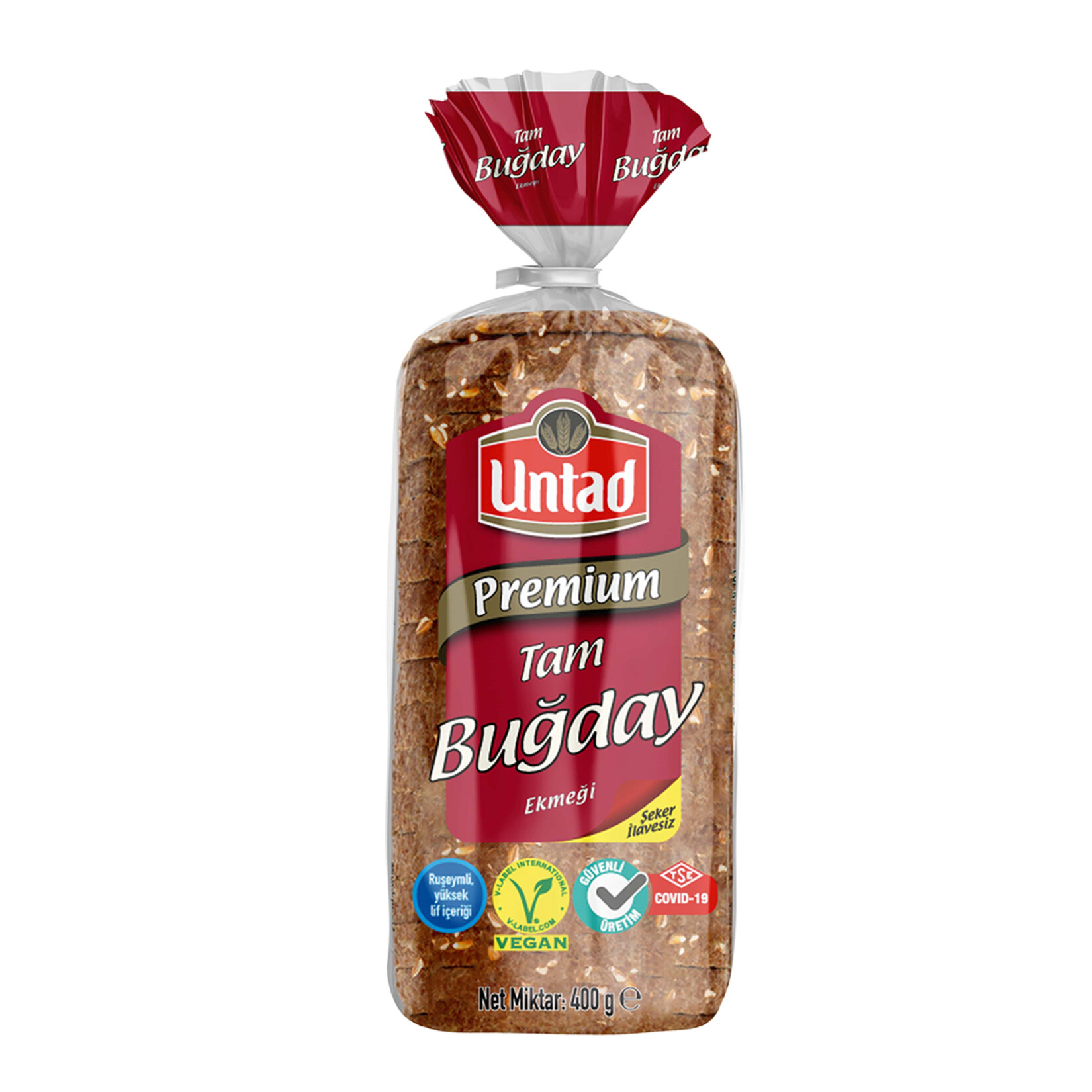 Untad Tam Buğday Ekmeği 400 G
