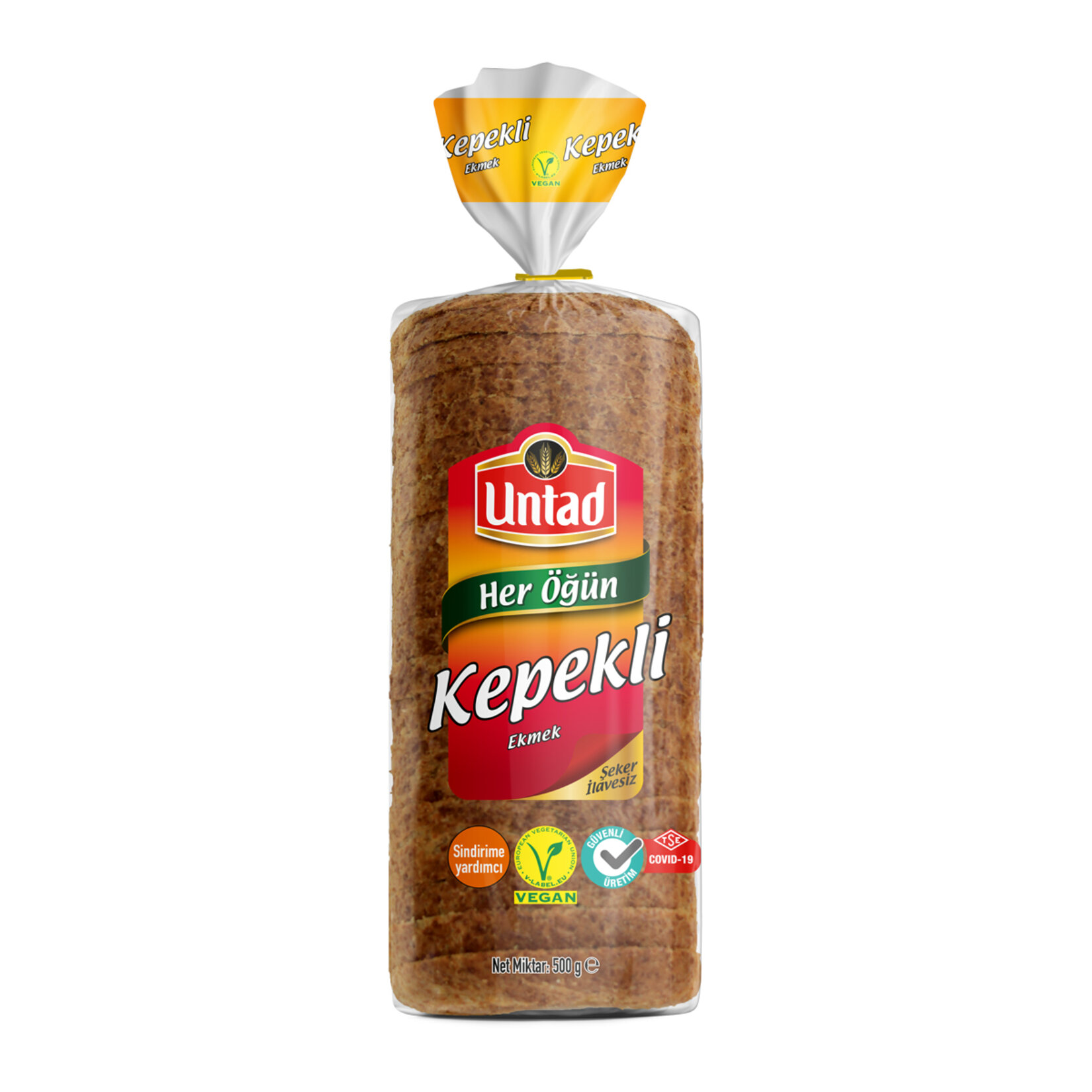Untad Kepek Ekmeği 500 G