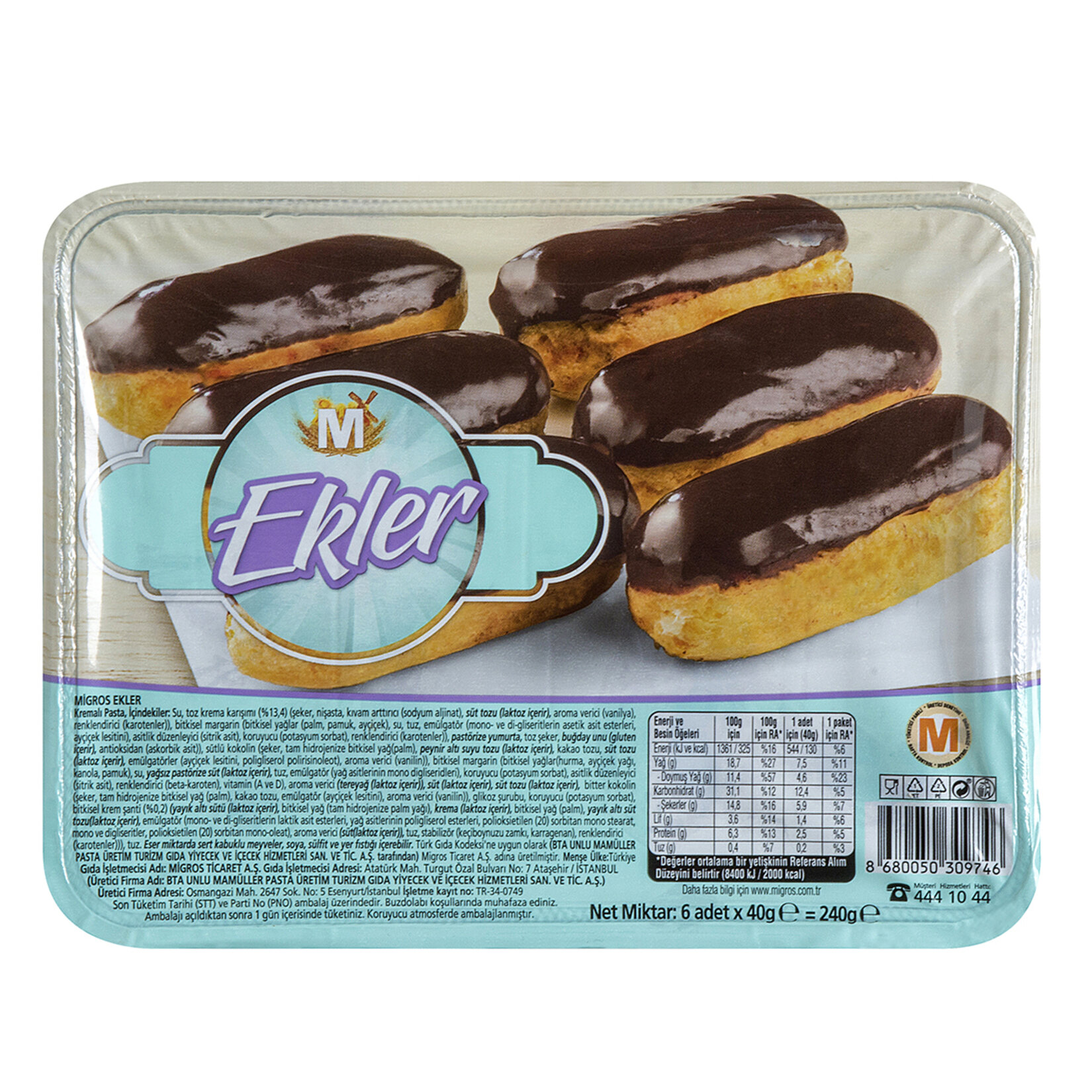 Migros Ekler 240 G - Görsel 1