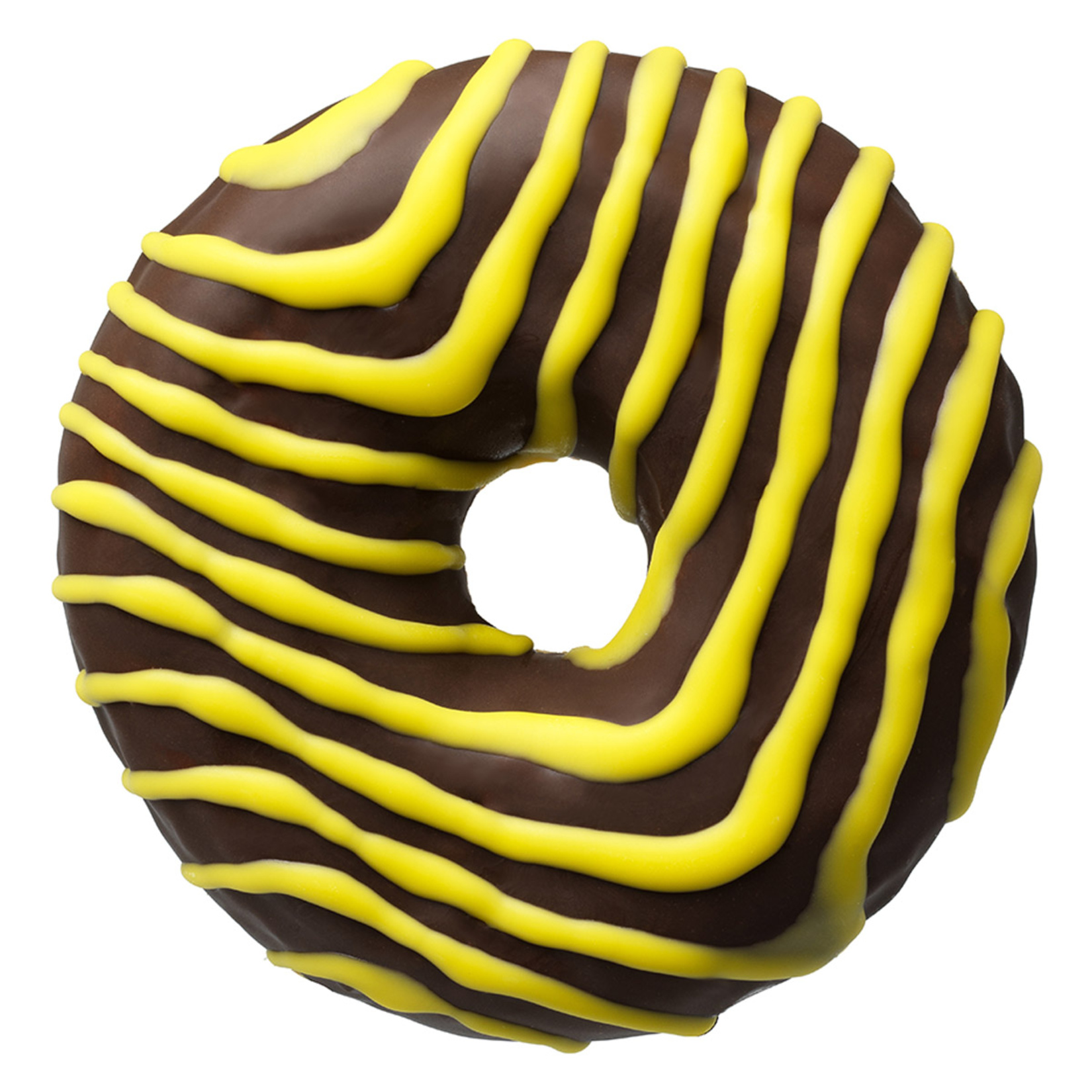 Pasta Kreması Dolgulu Kakao Kaplamalı Donut 71 G - Görsel 1