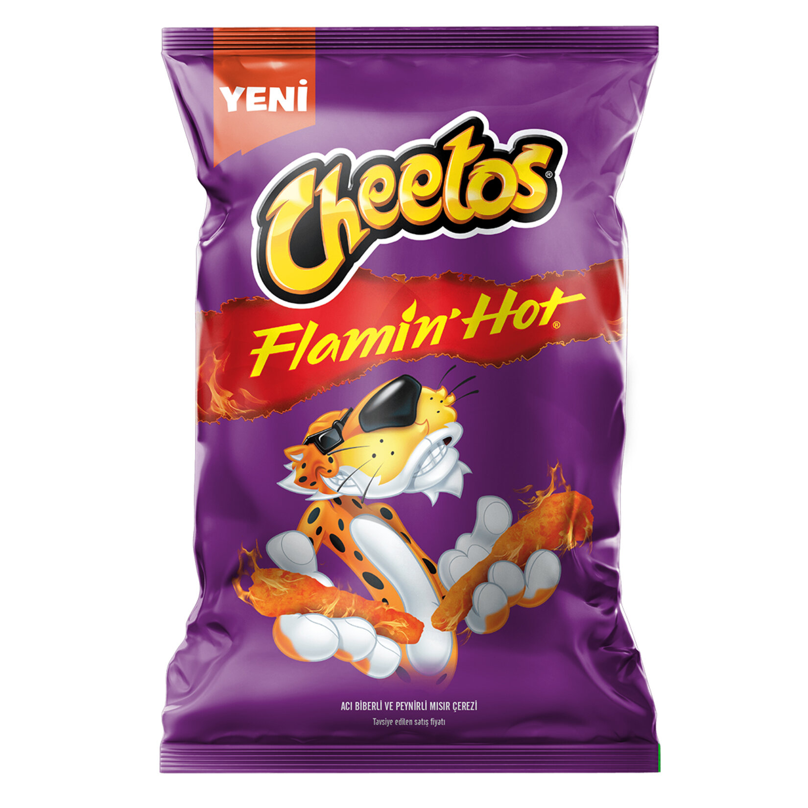 Cheetos Flamin Hot Acı Biber & Peynirli Mısır Cipsi 102 G
