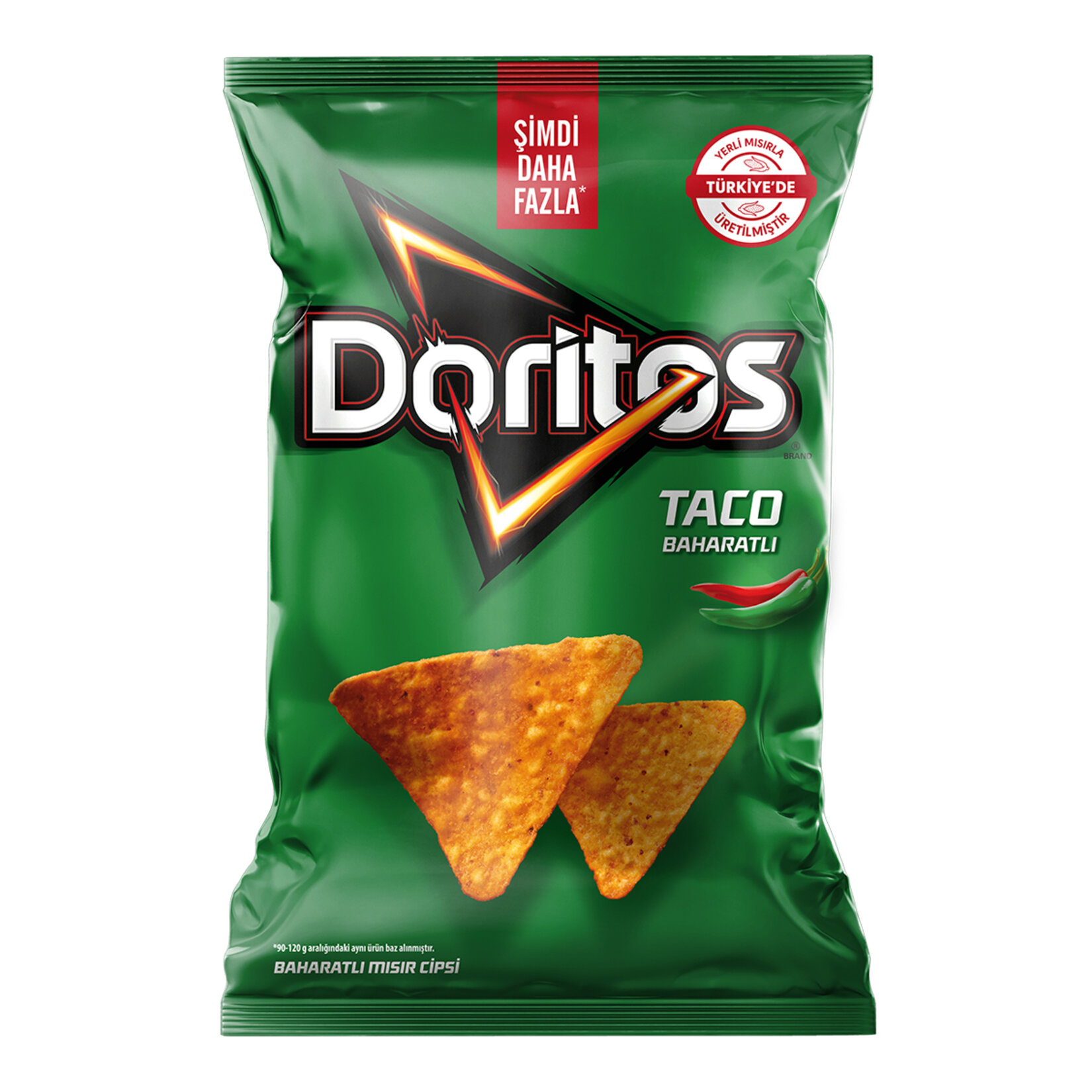Doritos Taco Baharatlı Mısır Cipsi Süper Boy 135 G - Görsel 1