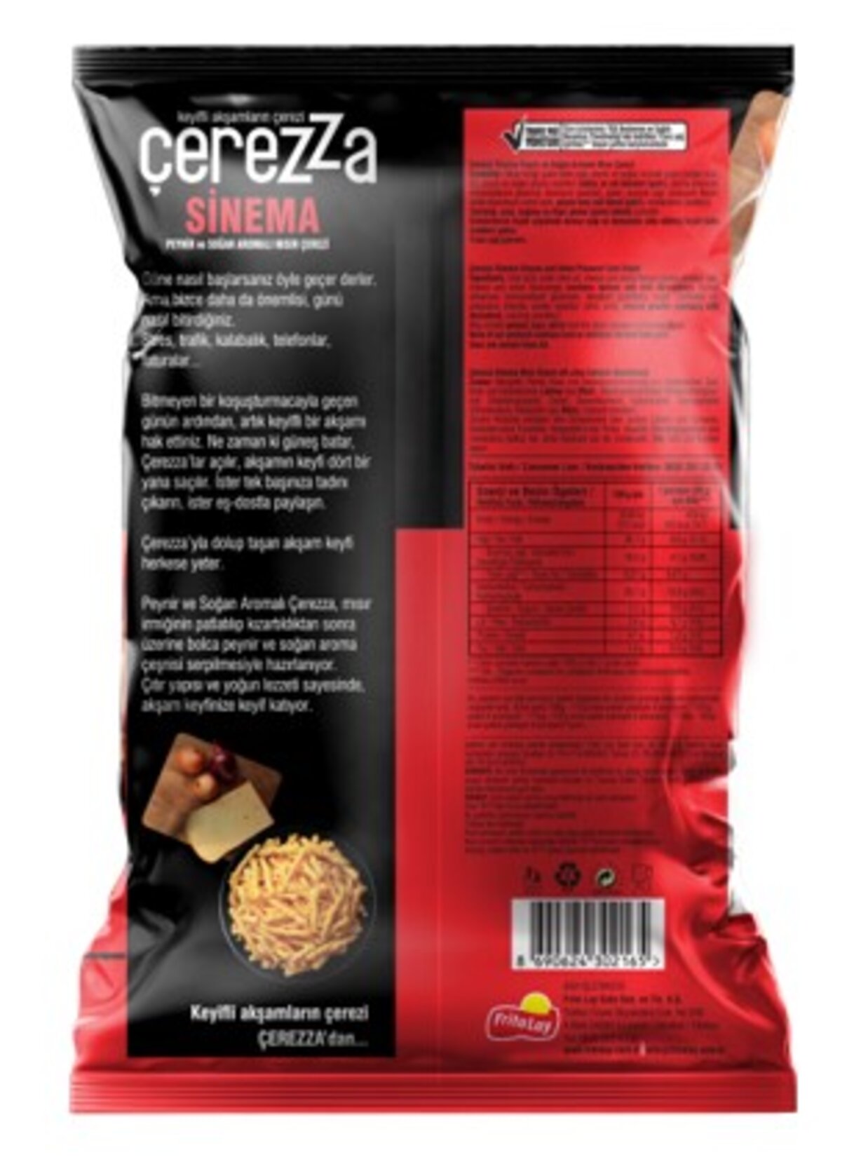 Çerezza Sinema Peynir Soğan Aromalı Mısır Çerezi Parti Boy 170 G - Görsel 2