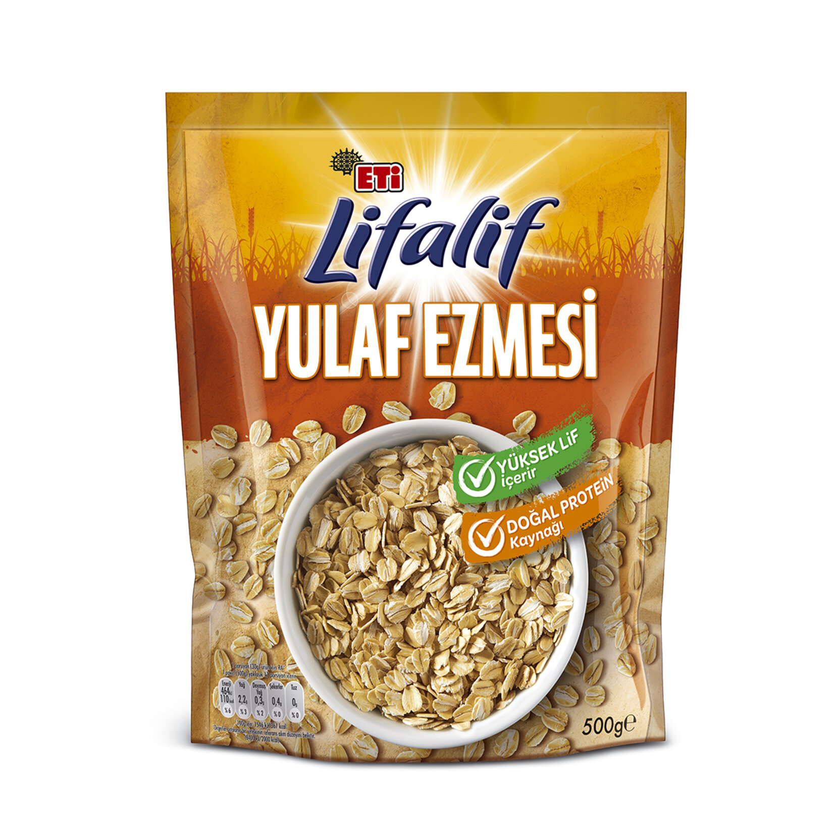 Eti Lifalif Yulaf Ezmesi 500 G - Görsel 1