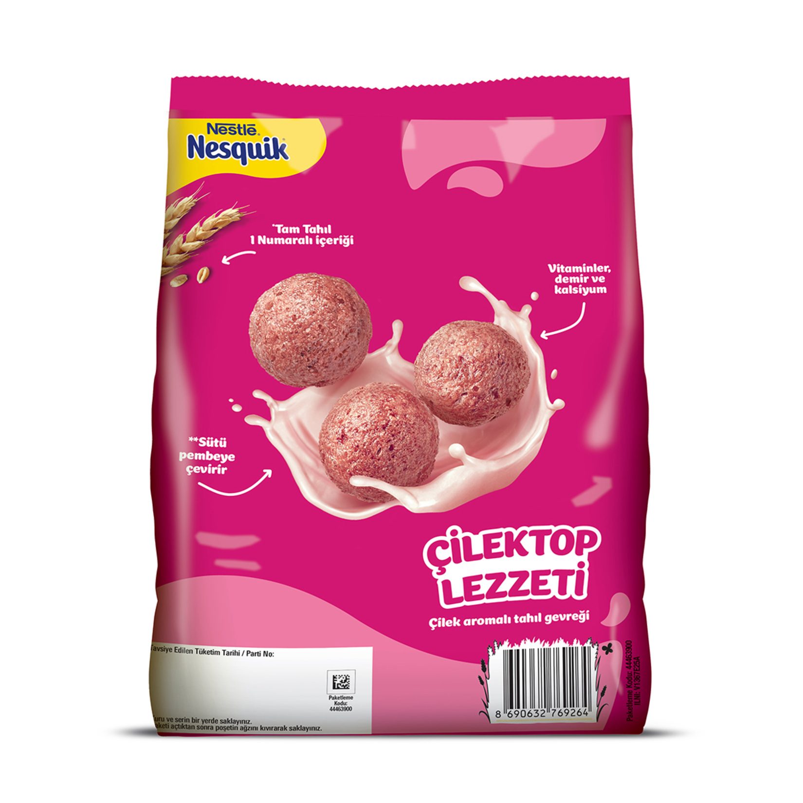 Nestle Nesquik Çilektop Tahıl Gevreği 310 G - Görsel 2