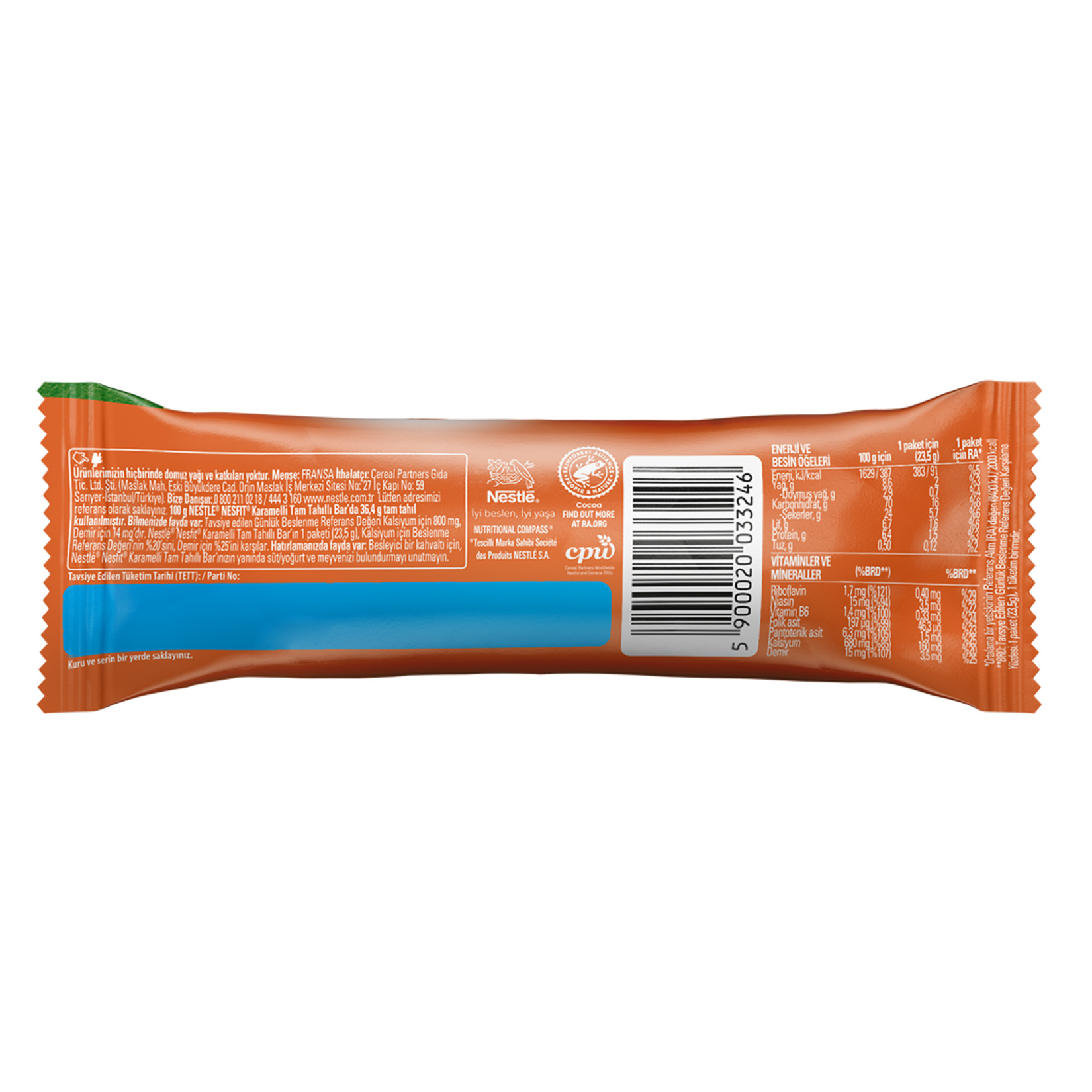 Nestle Nesfit Karamelli Tahıllı Bar 23,5 G - Görsel 2