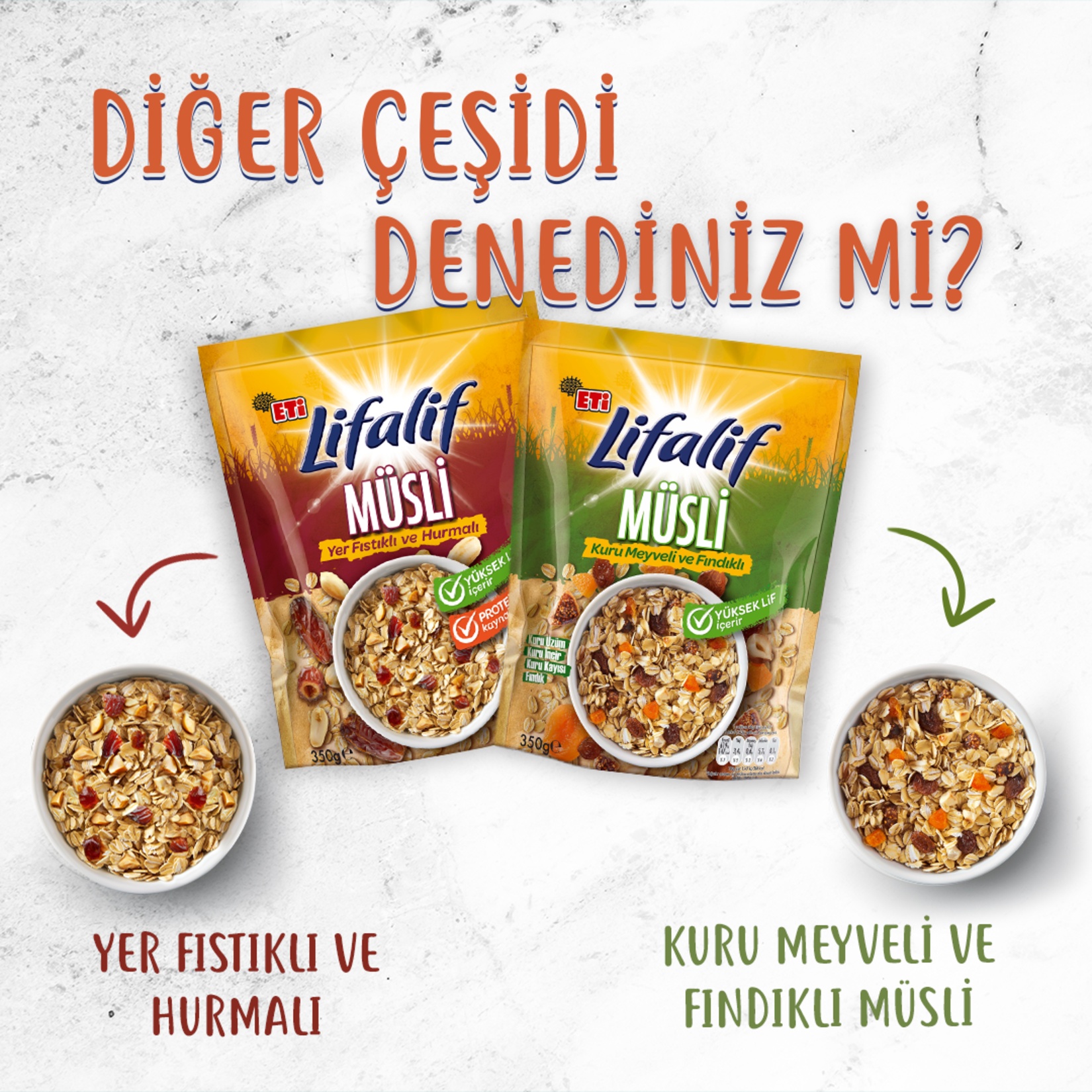 Eti Lifalif Kuru Meyveli ve Fındıklı Müsli 350 g - Görsel 4