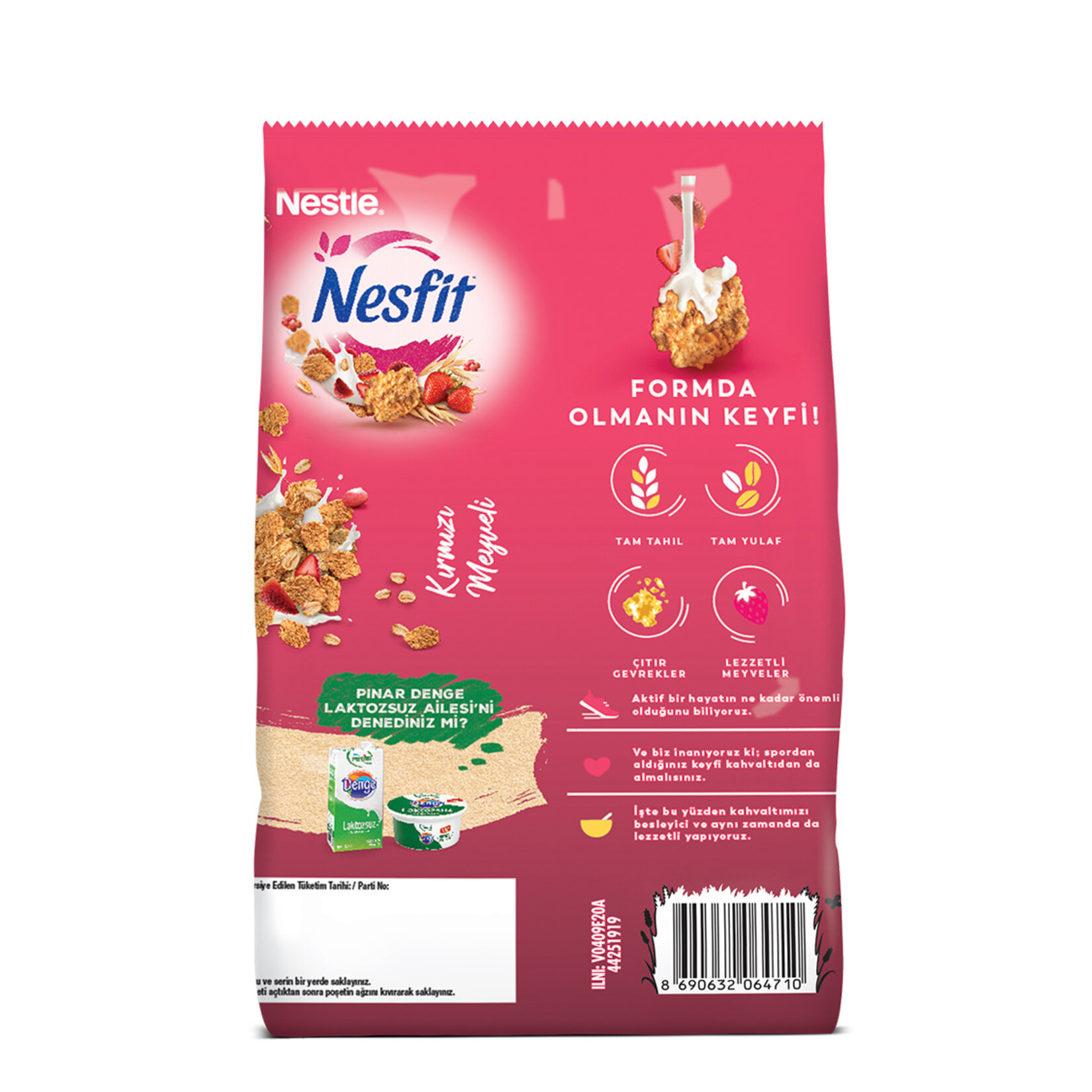 Nesfit Kırmızı Meyveli Gevrek 480 G - Görsel 2