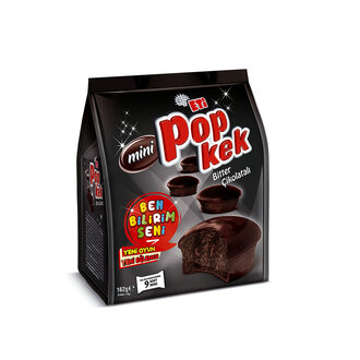 Eti Popkek Mini Bitter Çikolatalı Kek 162 G