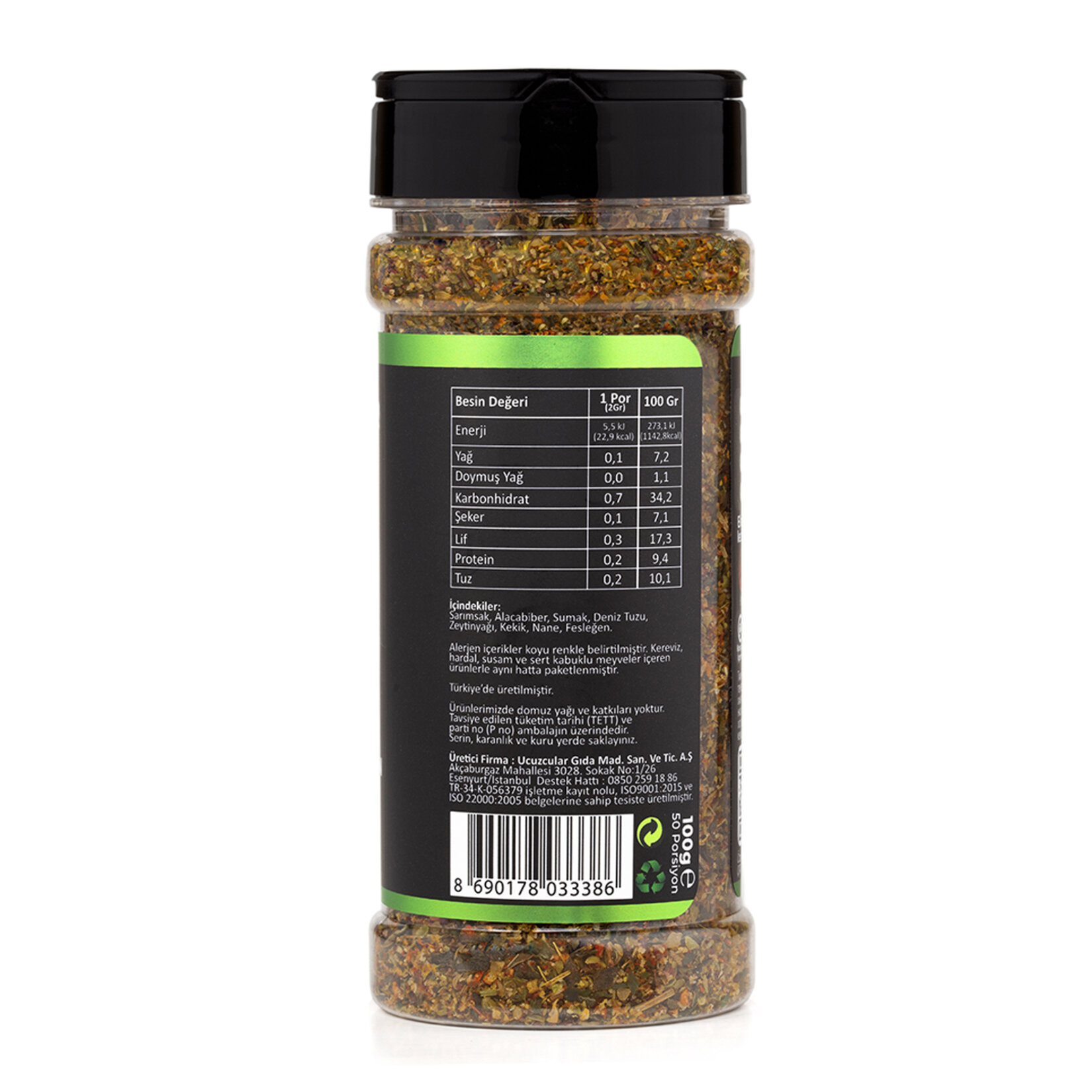 Hayfene Toprak Sebze & Salata Baharatı 100 G - Görsel 2