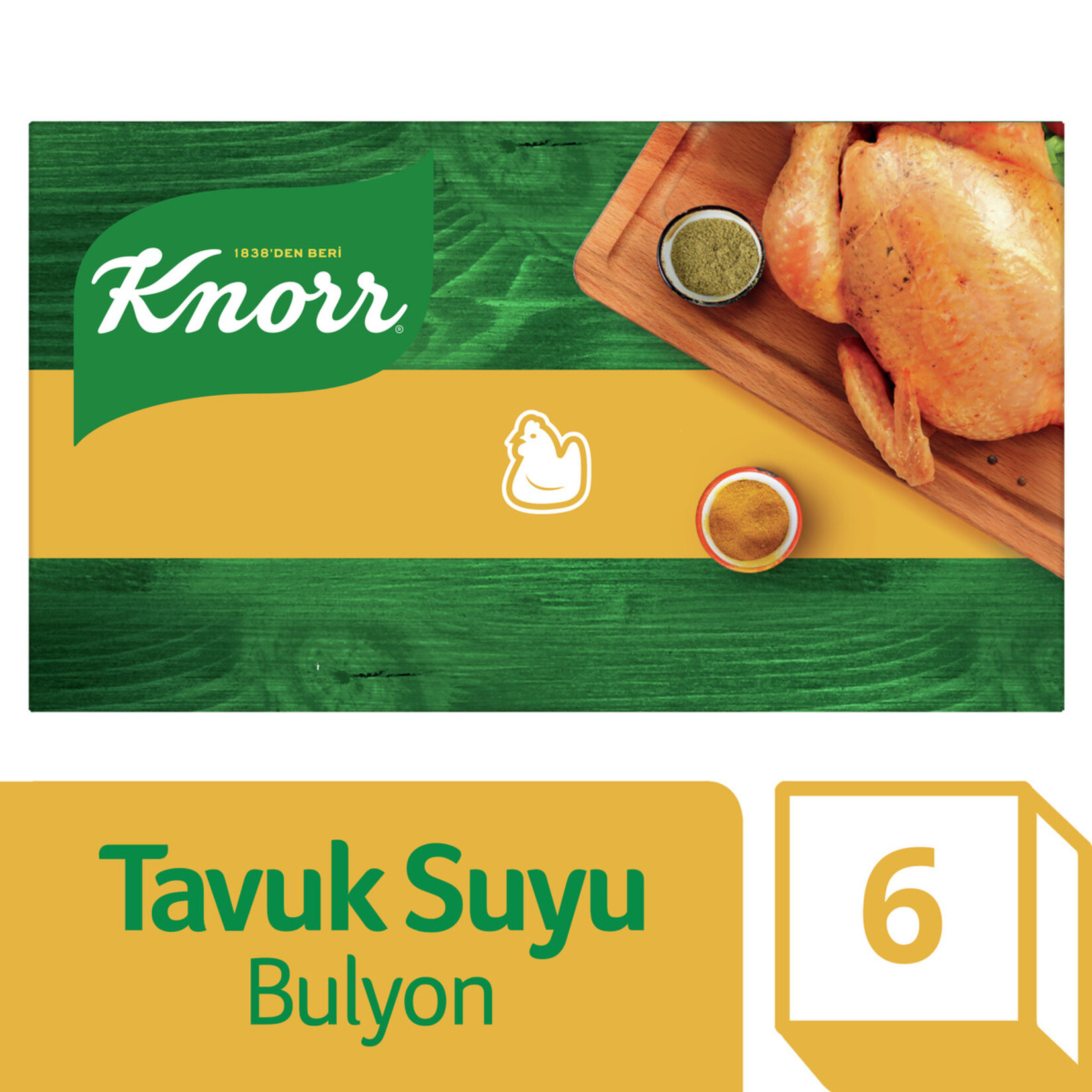 Knorr Tavuk Suyu Bulyon 6’lı 60 G - Görsel 2