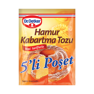 Dr.Oetker Hamur Kabartma Tozu 5'li Paket 50 G