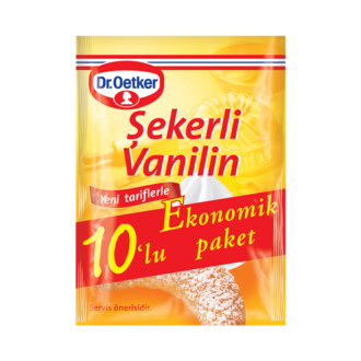 Dr.Oetker Şekerli Vanilin 10'lu Paket 50 G