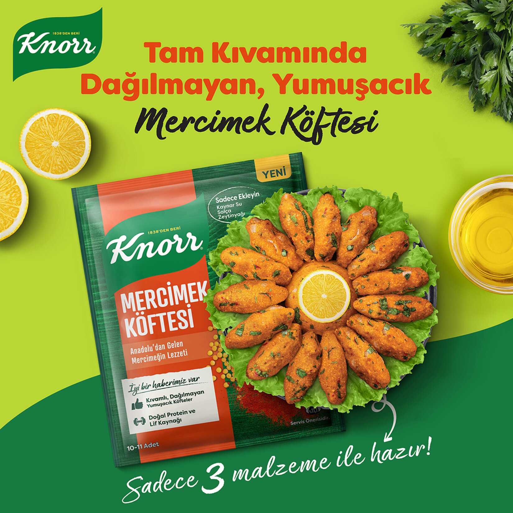 Knorr Mercimek Köftesi 100 G - Görsel 3