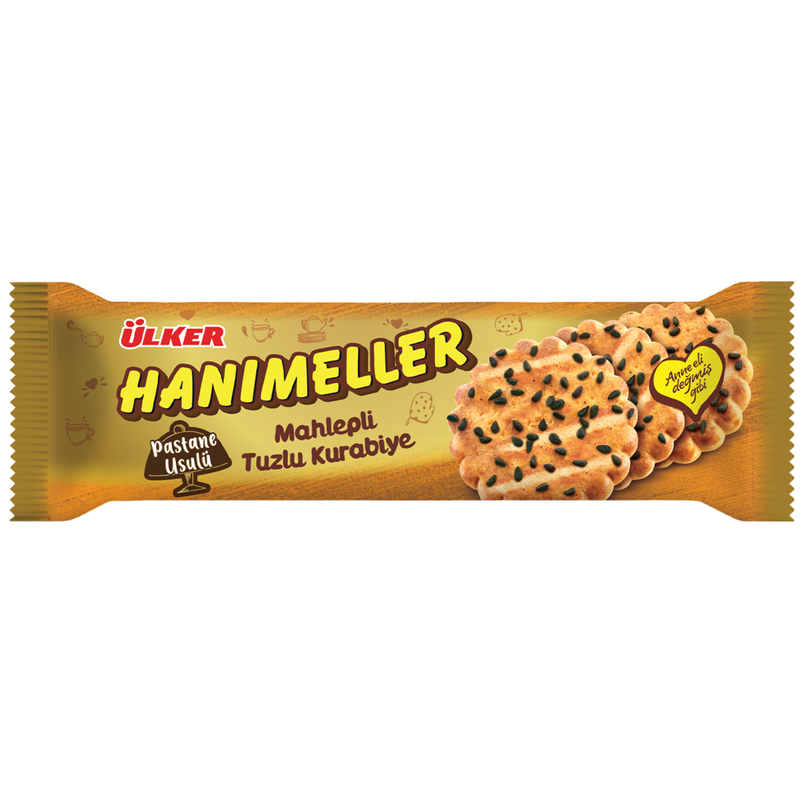 Ülker Hanımeller Mahlepli Tuzlu Kurabiye 81 G