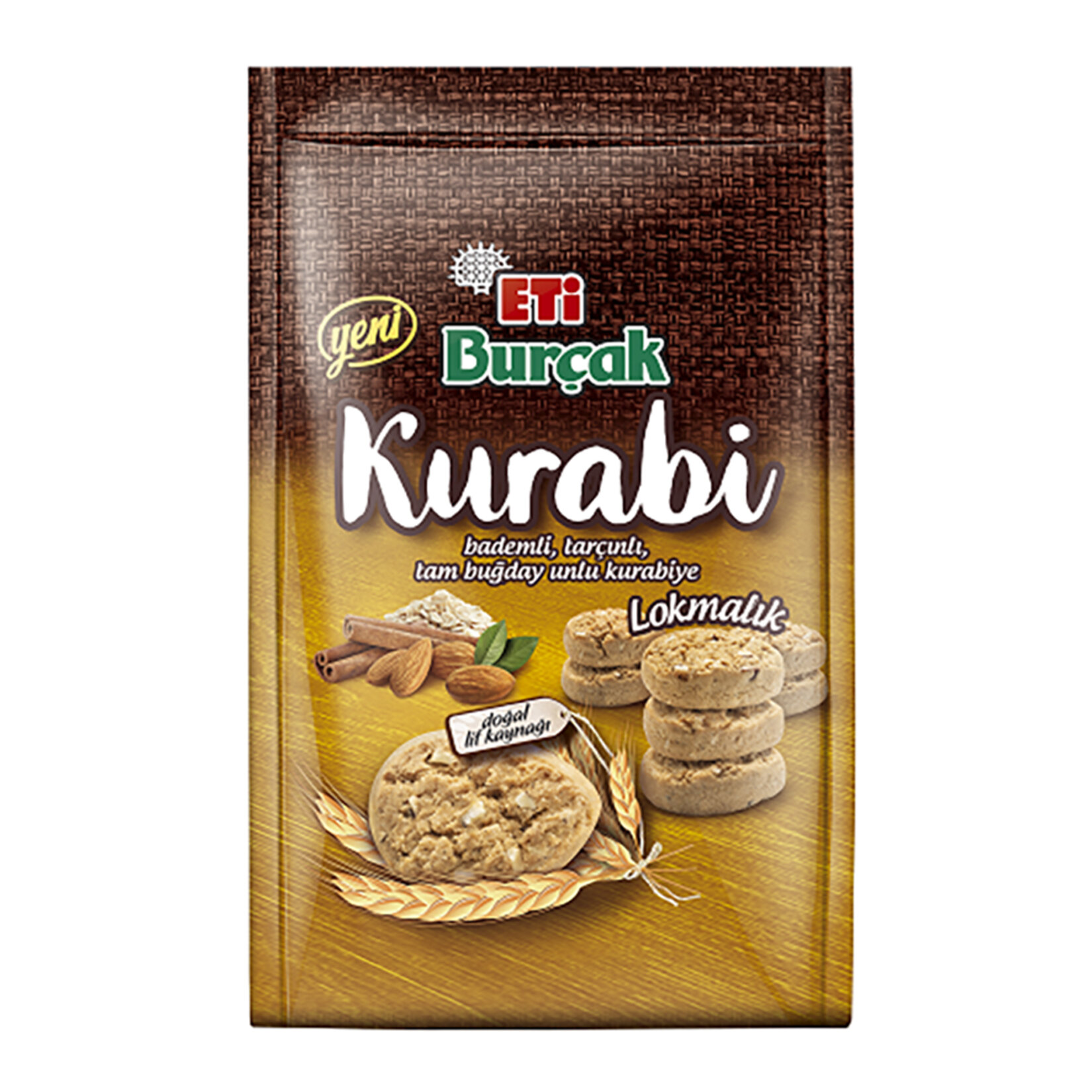 Eti Burçak Bademli Kurabi Lokmalık 150 G