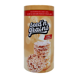 Seedn Grains Karabuğday Patlağı 125 G