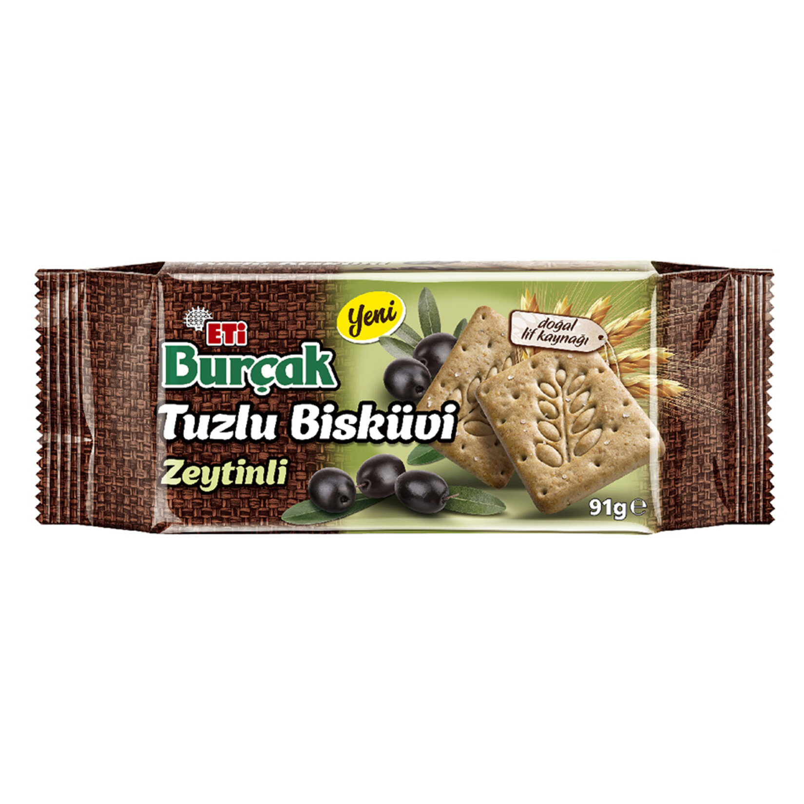 Eti Burçak Tuzlu Zeytinli Bisküvi 91 G