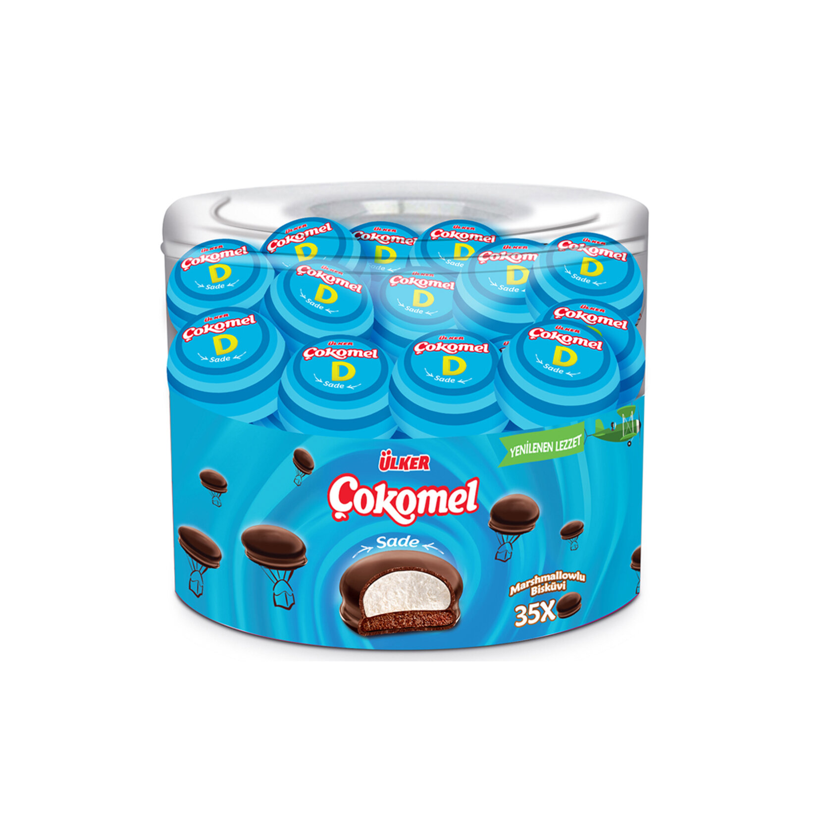 Ülker Çokomel Marshmallowlu Kakaolu Bisküvi 420 G