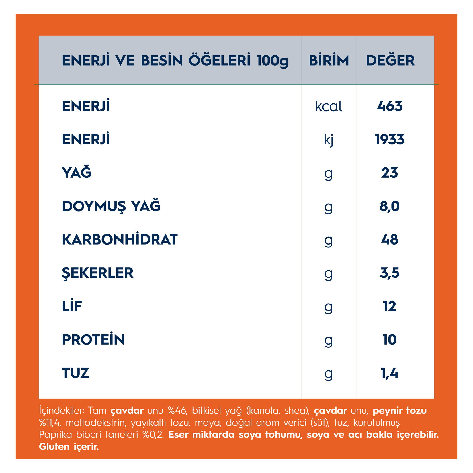 Wasa Kırmızı Biberli ve Krem Peynirli Sandviç (Paprika Sandwich) 37 G - Görsel 3