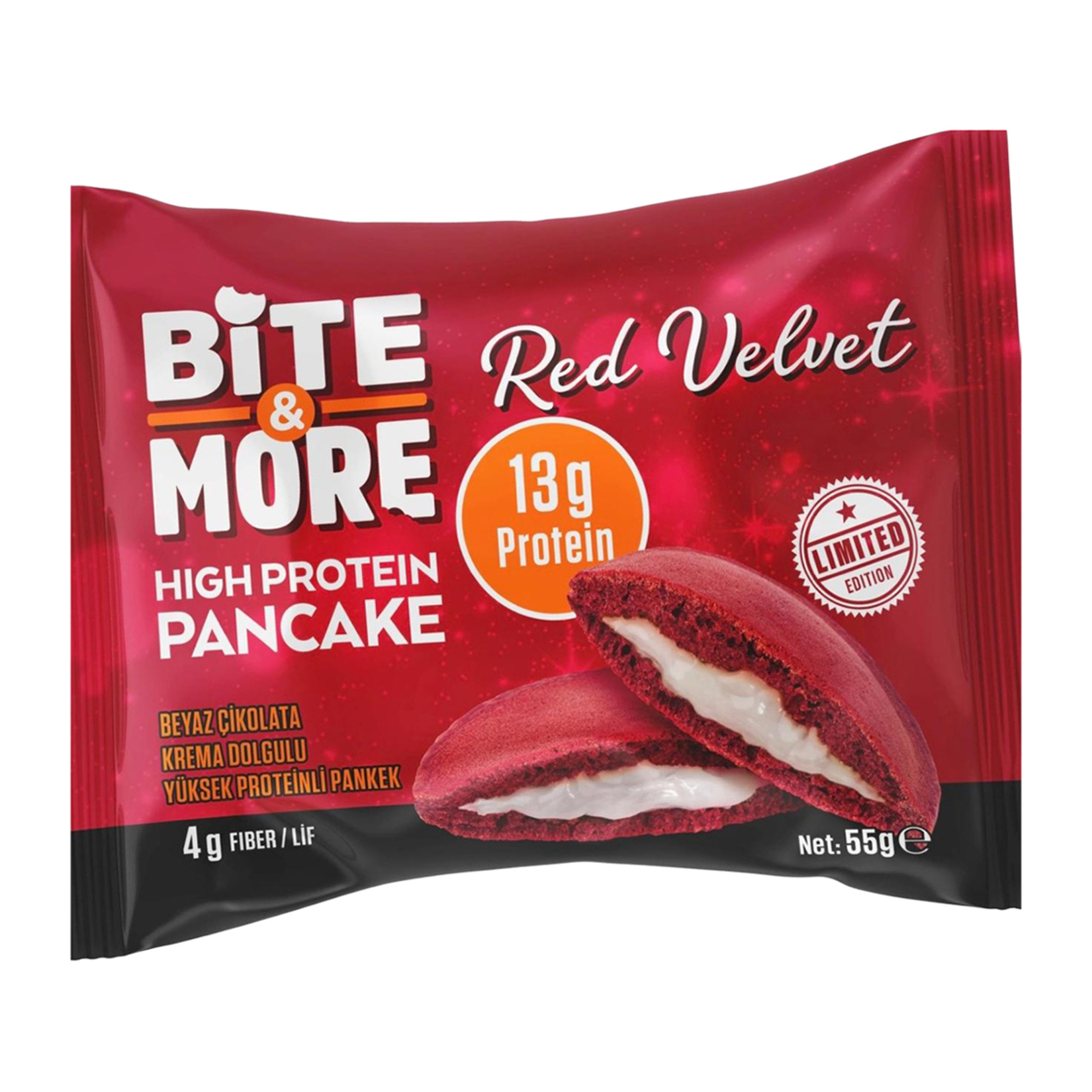 Bite More Red Velvet Pankek 55 G