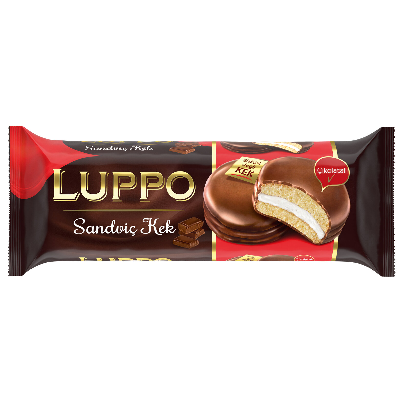 Luppo Sandviç Kek 8'li Paket 184 G - Görsel 1