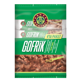 Kahve Dünyası Antep Fıstıklı Sütlü Gofrik 4 x 33 G