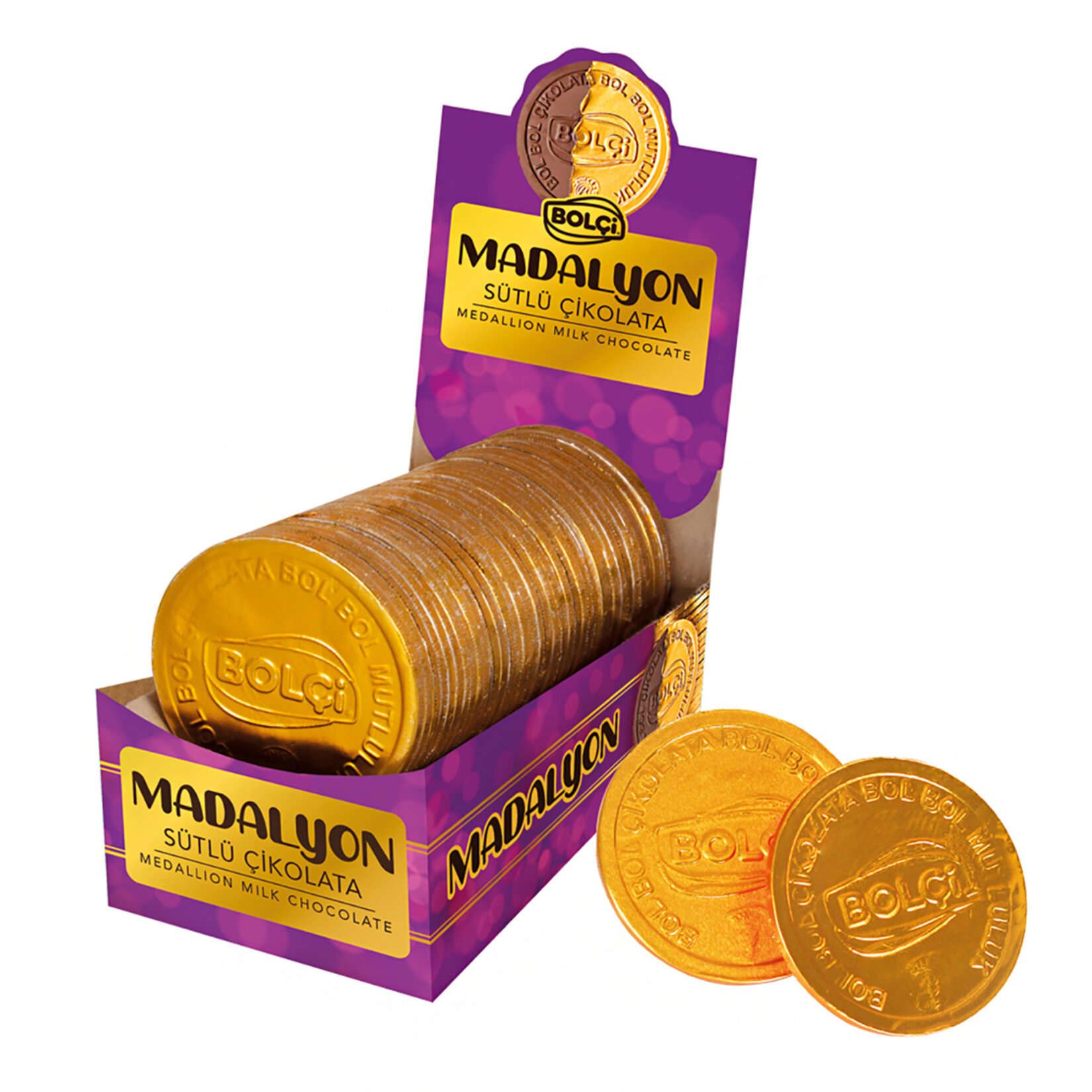 Bolçi Sütlü Madalyon Çikolata 23 G