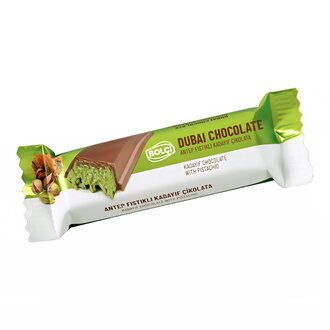 Bolçi Sütlü Fıstıklı Kadayıf Dolgulu Çikolata 30 G