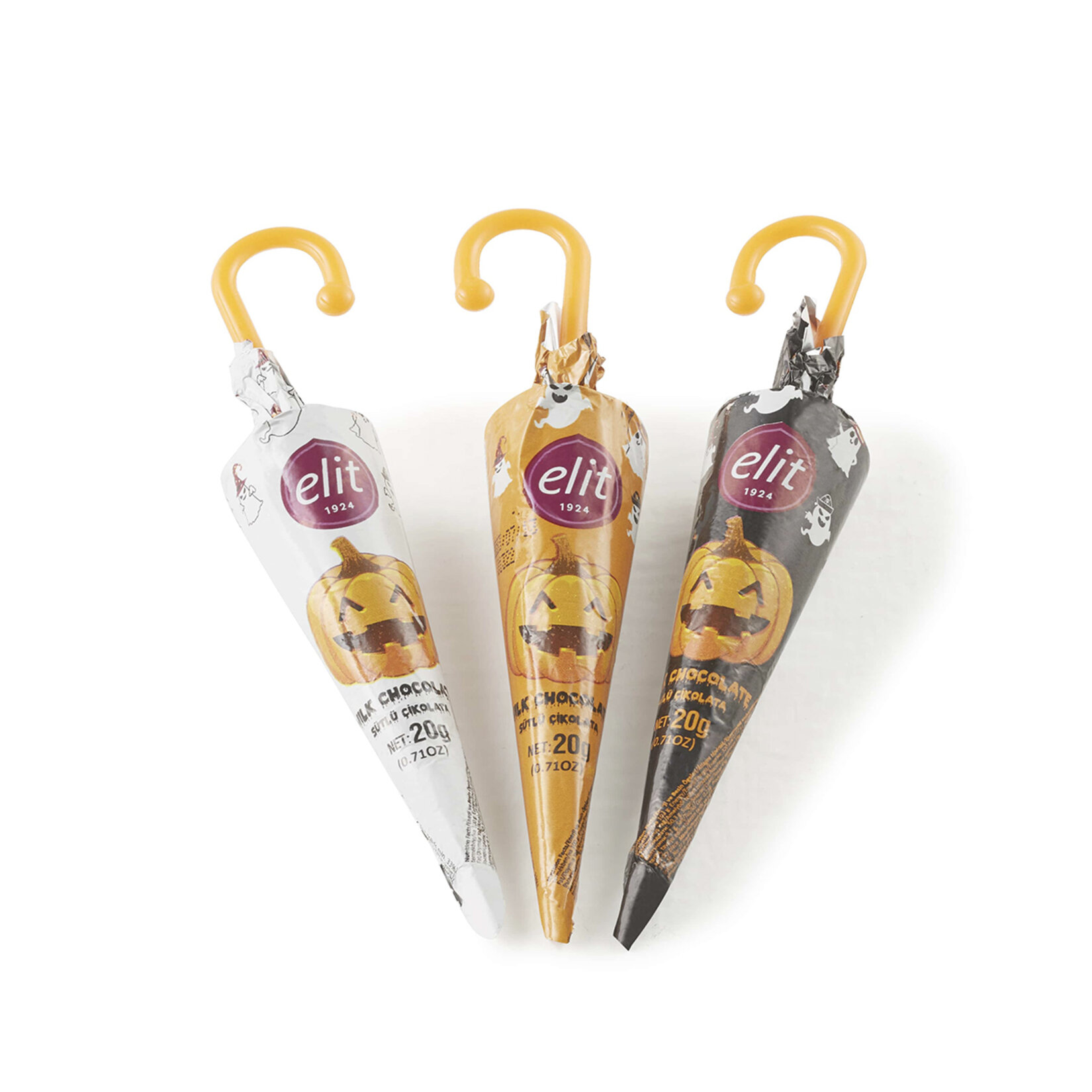 Elit Halloween Şemsiye Sütlü Çikolata 20 G