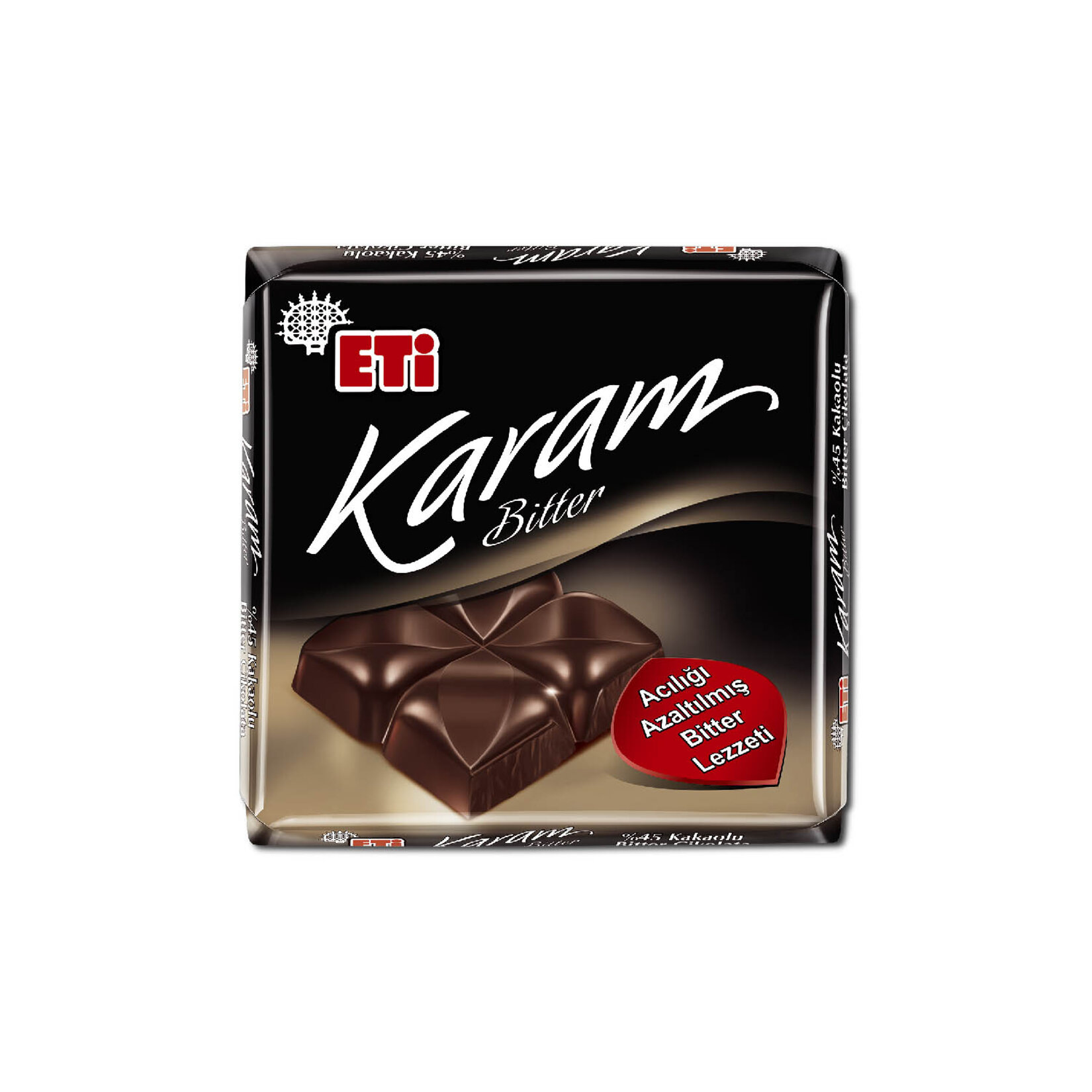 Eti Karam %45 Kakaolu Bitter Çikolata 60 G