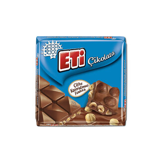 Eti Fındıklı Kare Çikolata 60 g