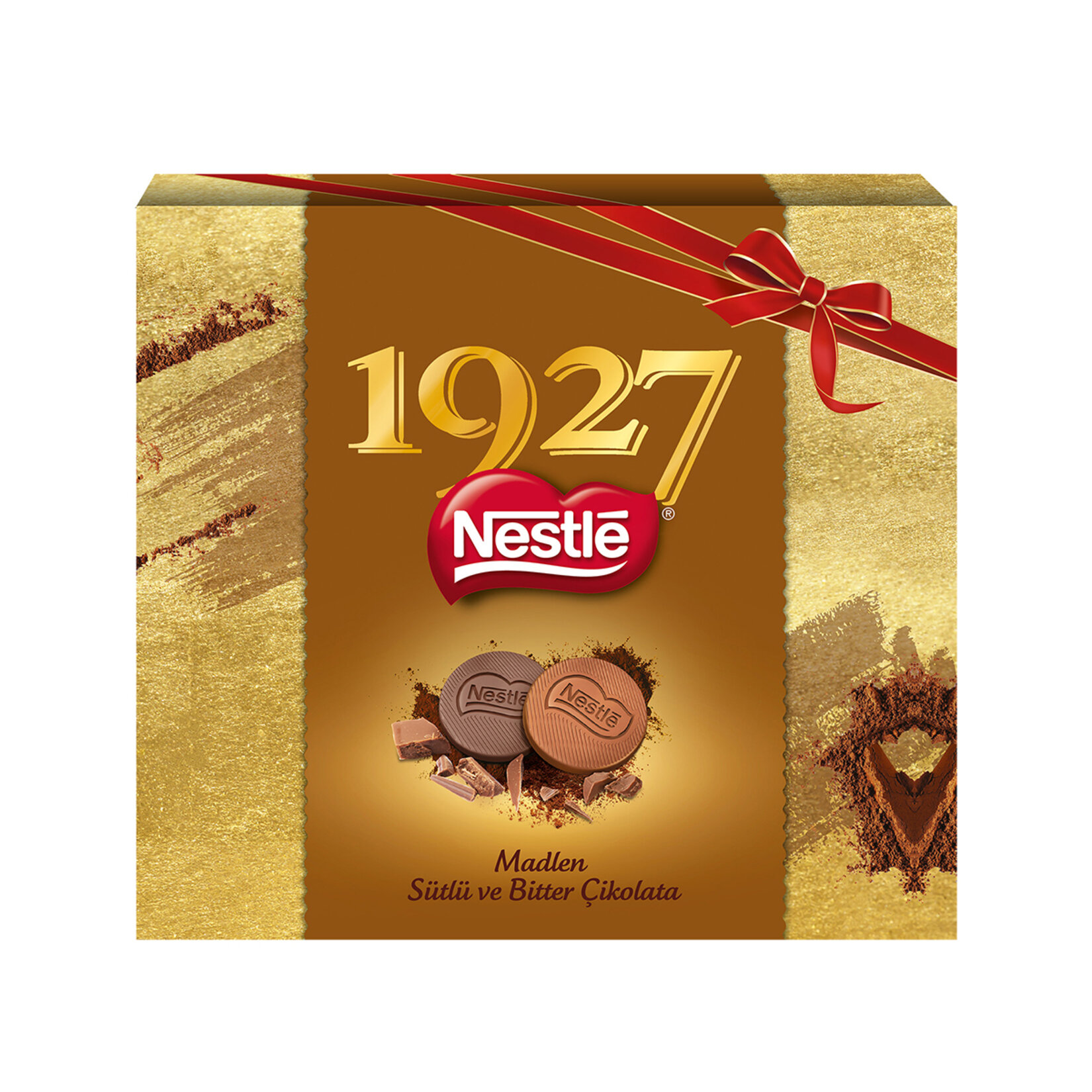 Nestle 1927 Madlen Sütlü ve Bitter Çikolata 188 G - Görsel 1