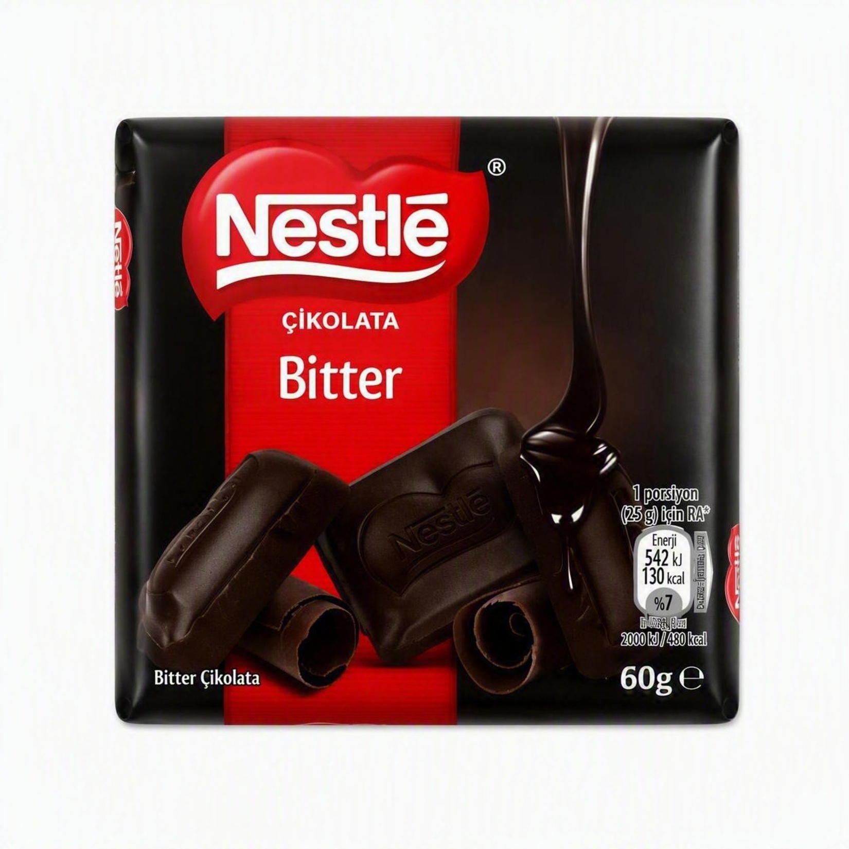 Nestle Classic Bitter Kare Çikolata 60 G