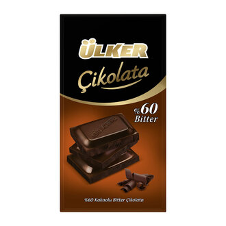 Ülker Tablet Çikolata Bitter 70 G