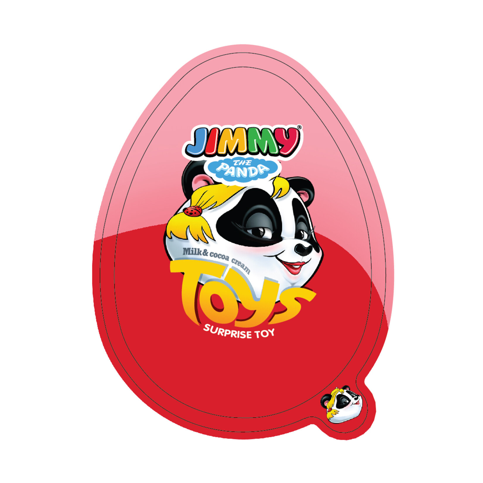 Jimmy Toys Oyuncaklı Yumurta Pembe 25 G - Görsel 1