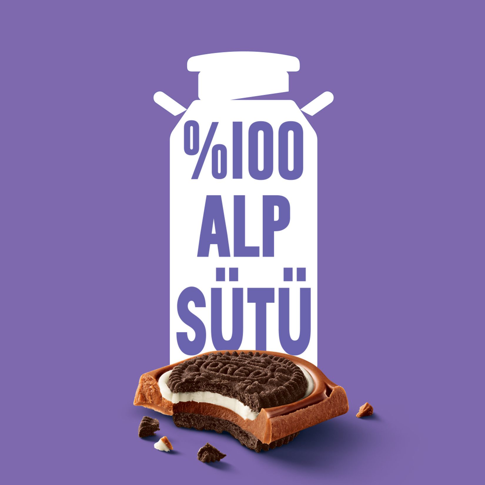 Milka With Oreo Cookies 92 G - Görsel 6