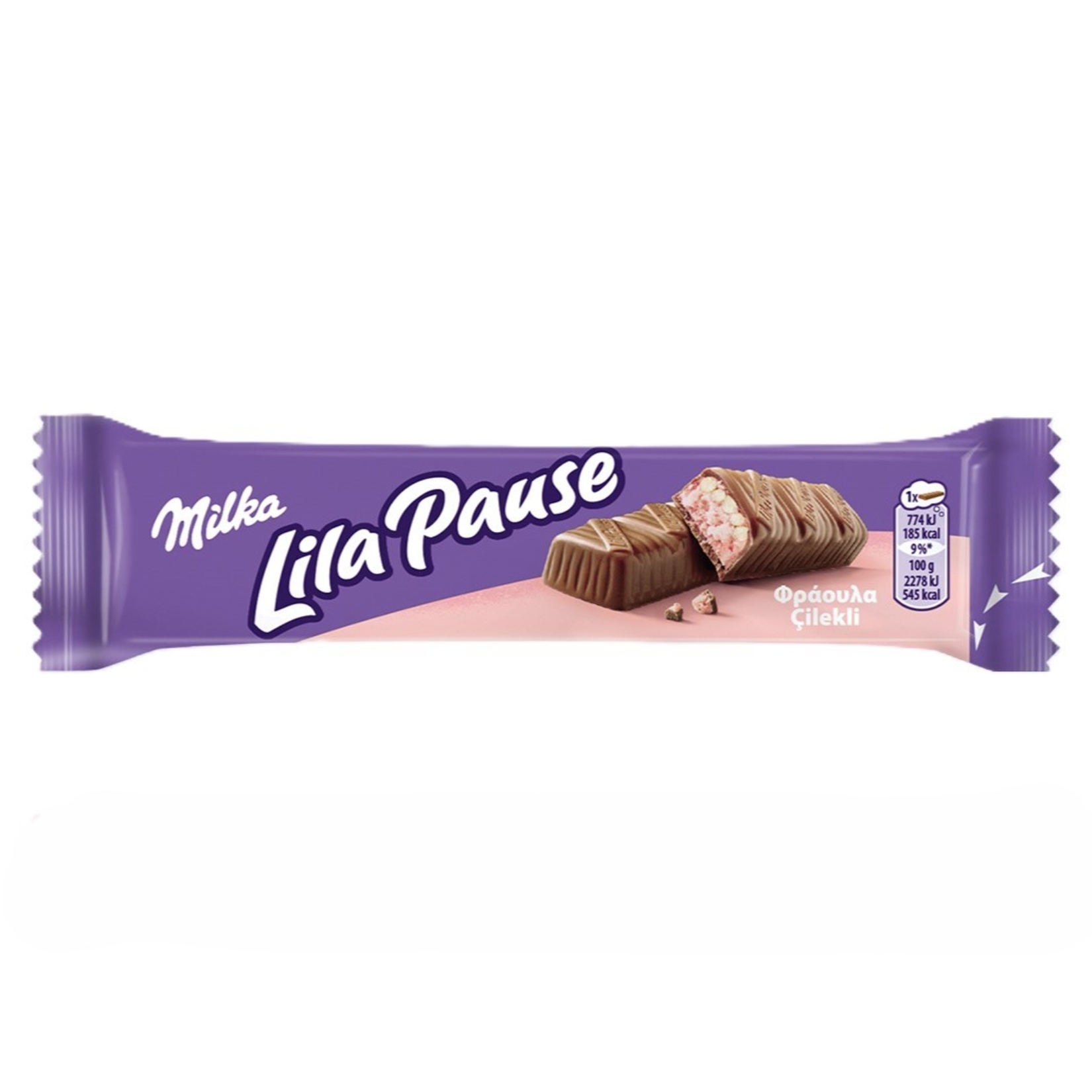 Milka Lila Pause Çilekli 34 G - Görsel 1