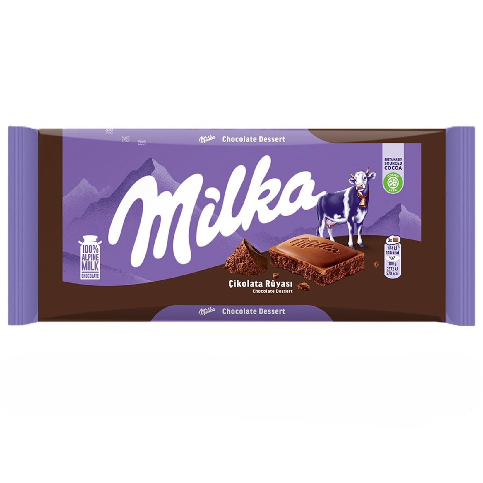 Milka Çikolata Rüyası 100 G - Görsel 1